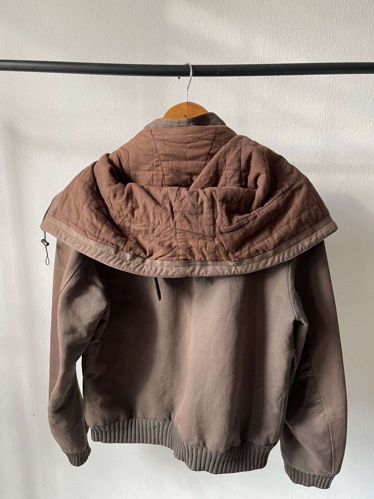 Hussein Chalayan Hussein Chalayan Hooded Bomber Jacket AW05 -"In Shadows" #98 Size US M / EU 48-50 / 2 - 14 Thumbnail