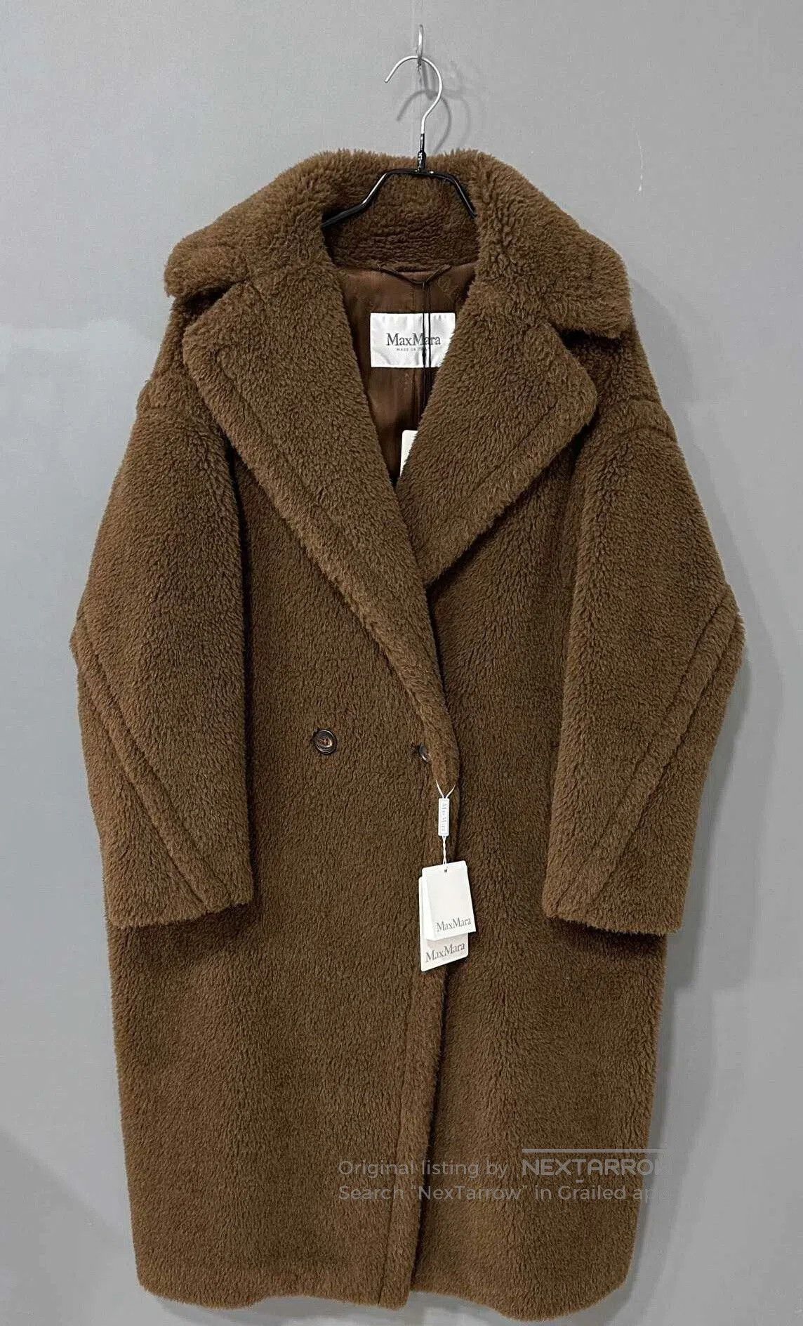 Other long brown teddy coat from MaxMara. Size US S / EU 44-46 / 1 - 1 Thumbnail