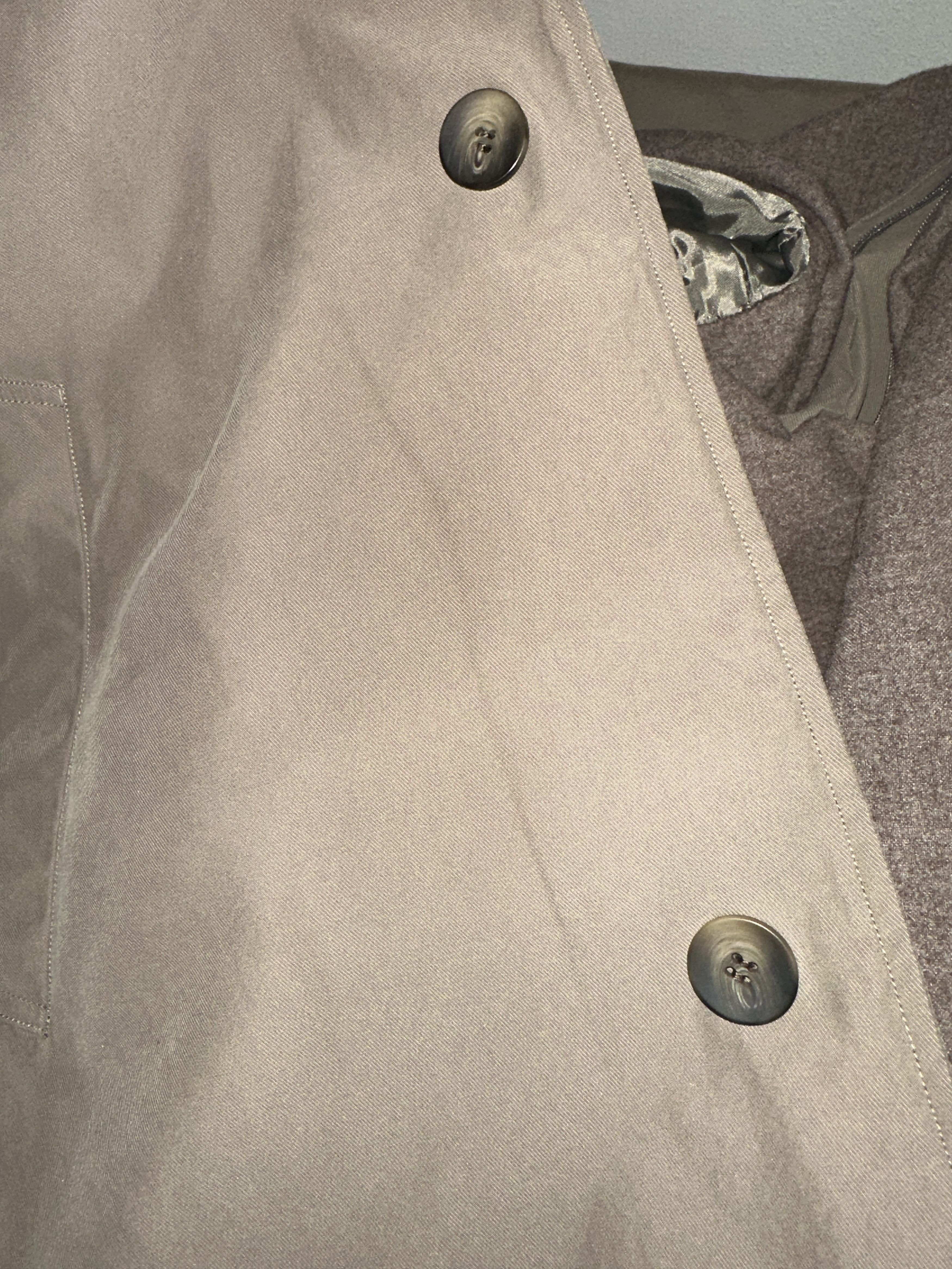Ermenegildo Zegna Ermenegildo Zegna Prorsum Trench Coat Leather Long Size 48 M Size US M / EU 48-50 / 2 - 14 Thumbnail
