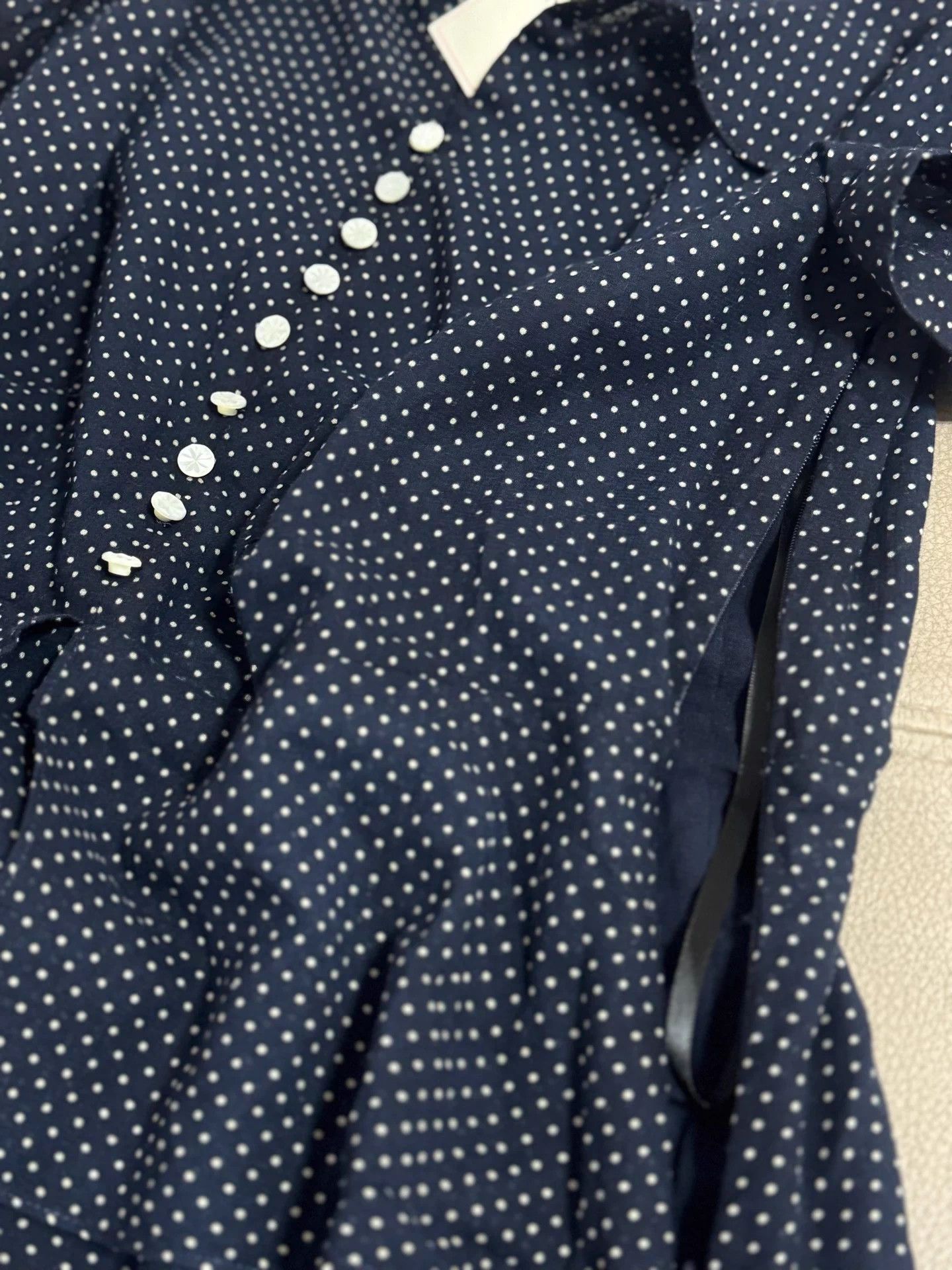 Polo Ralph Lauren Double RRL Ralph Lauren vintage polka dot dress size 2 NWT Size M / US 6-8 / IT 42-44 - 7 Thumbnail