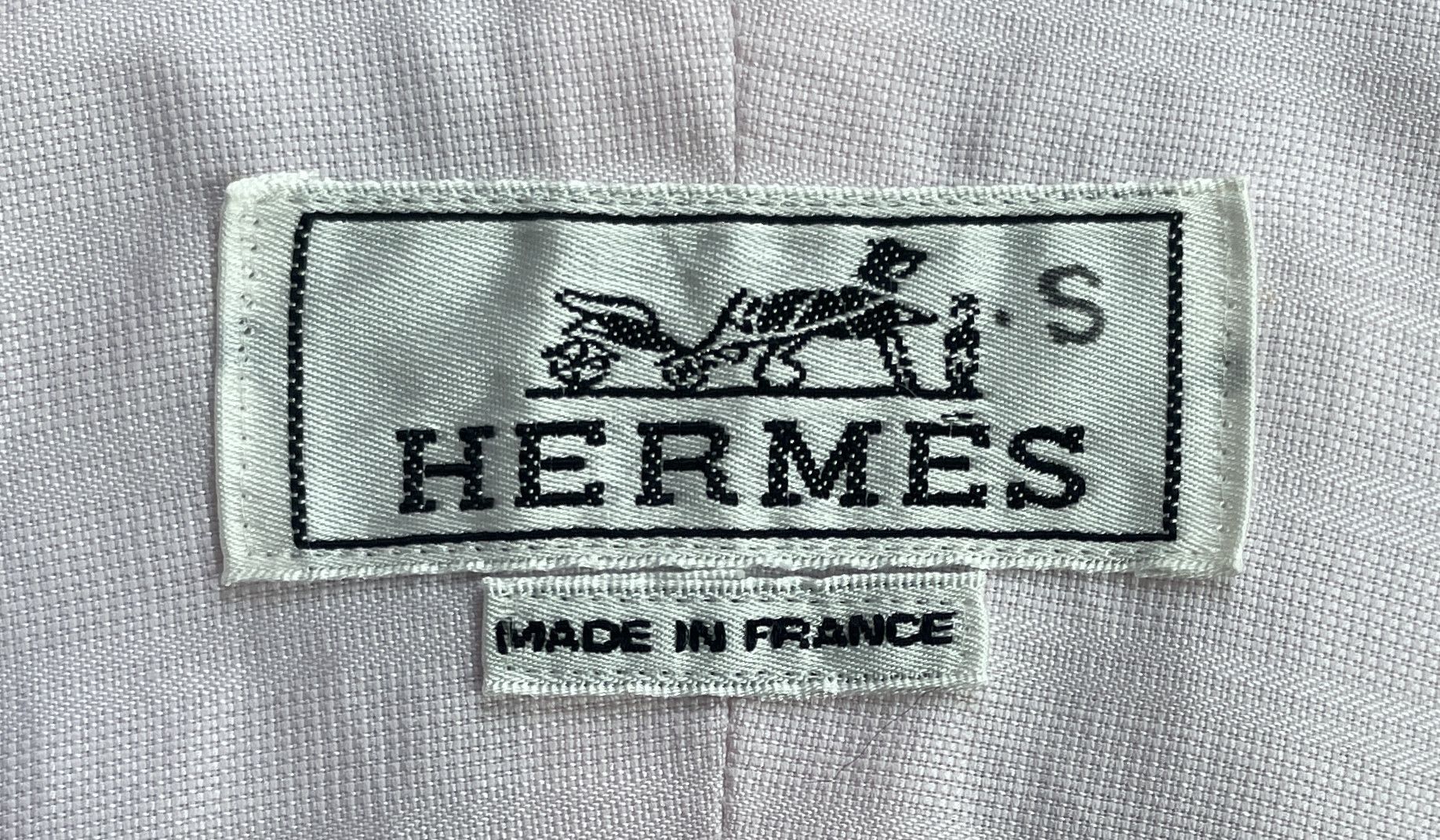 Hermes HERMES Classic Shirt Made in France Size US M / EU 48-50 / 2 - 7 Thumbnail