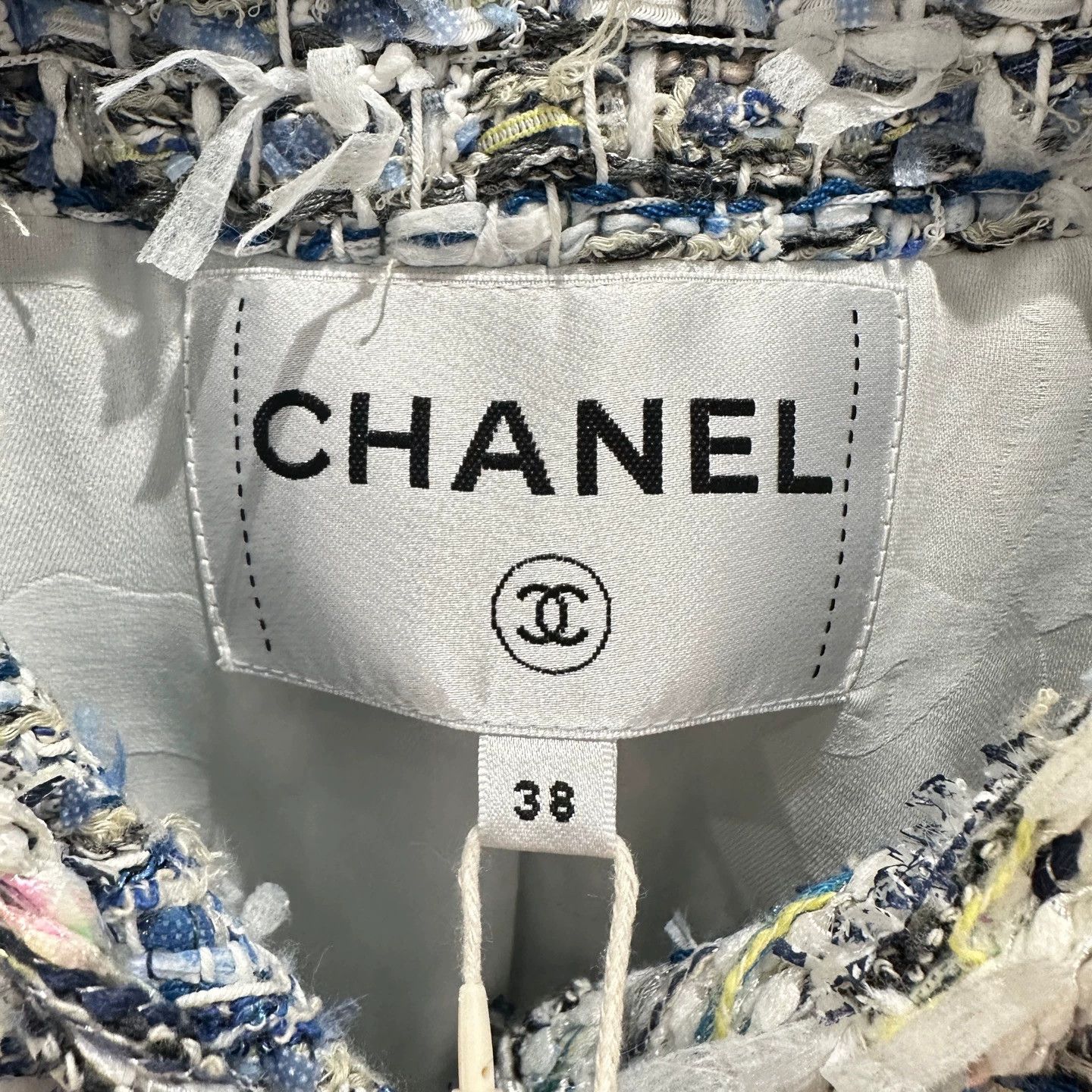 Chanel Chanel apr737 Waterfall Fringe Jacket 38 Cotton Size S / US 4 / IT 40 - 3 Thumbnail
