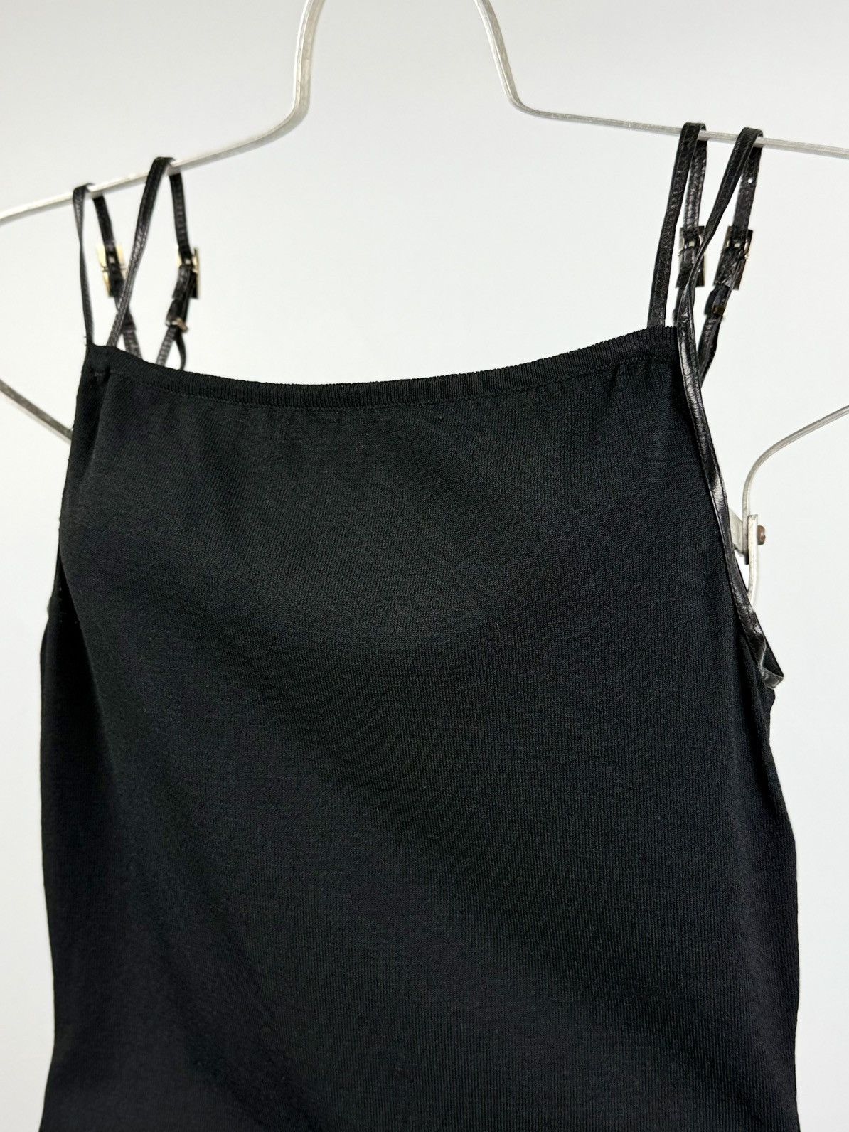 Gucci Gucci - Tom Ford - SS/98 - G - Logo Buckle - Tank Top Size M / US 6-8 / IT 42-44 - 7 Thumbnail