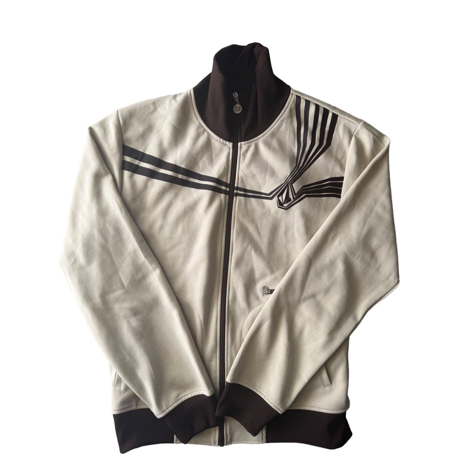 Volcom Volcom V Line Science Track Jacket XL Full Zip Y2K Skate Size US XL / EU 56 / 4 - 1 Thumbnail