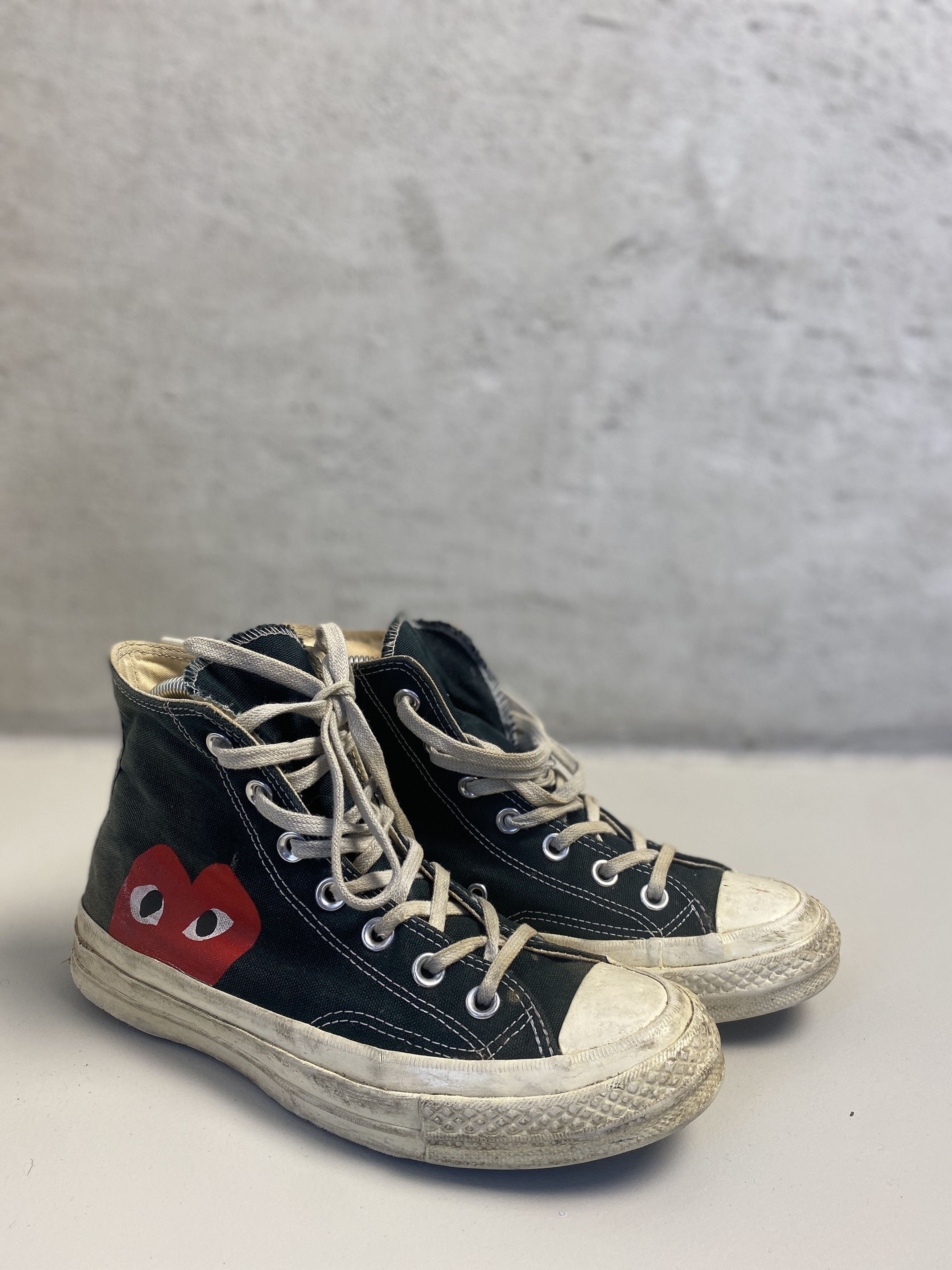Comme des Garcons PLAY × Converse CDG Comme des Garcons x Converse trainers shoes Size US 7 / IT 37 - 1 Thumbnail
