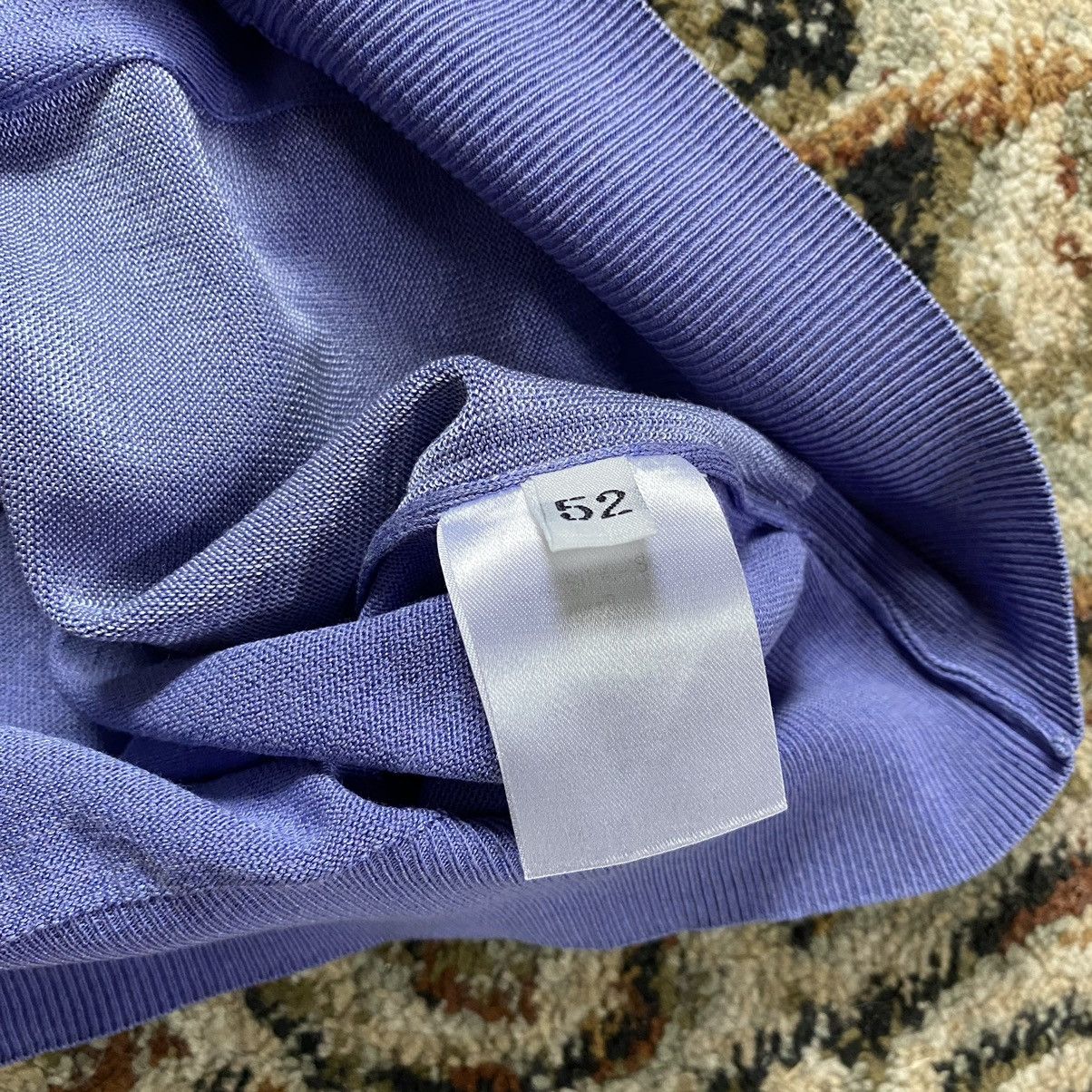 Zilli ZILLI VERY RARE SILK COTTON POLO WITH ALLIGATOR LEATHER Size US L / EU 52-54 / 3 - 9 Thumbnail