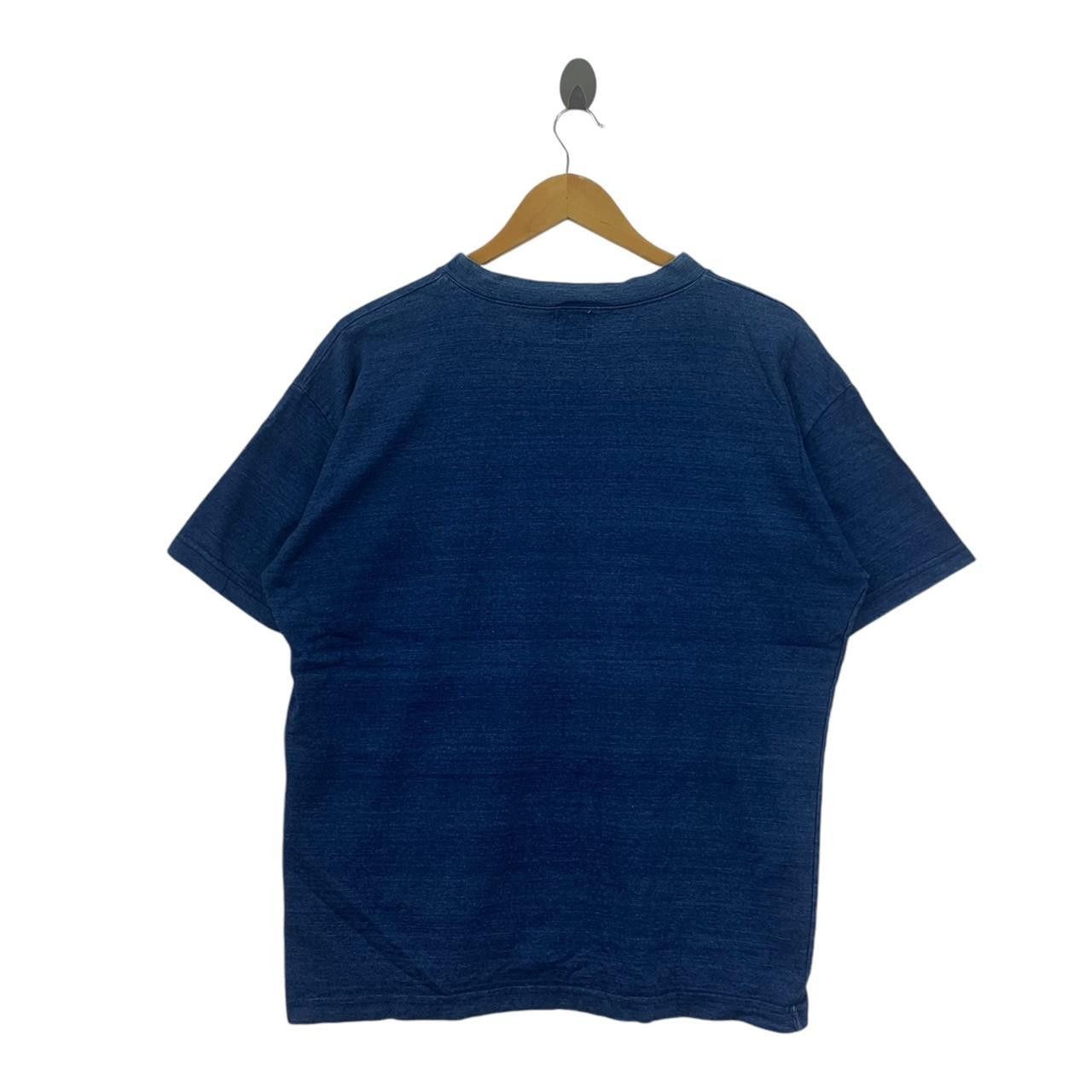 Vintage Vintage AZUL SAN FRANCISCO Natural Pure Indigo Dye Tee Shirt Size US L / EU 52-54 / 3 - 4 Thumbnail