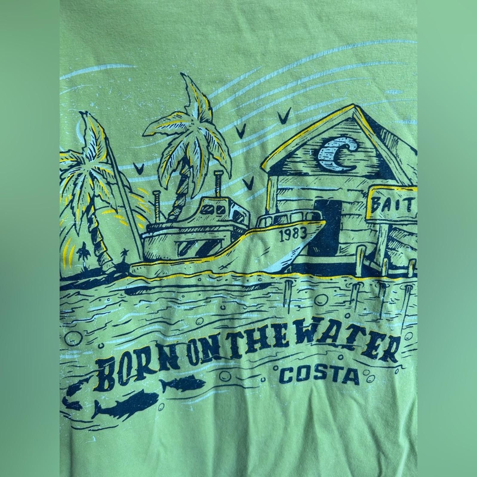 Costume National Costa Lime Green Short-Sleeve Logo Tee Size US M / EU 48-50 / 2 - 4 Thumbnail