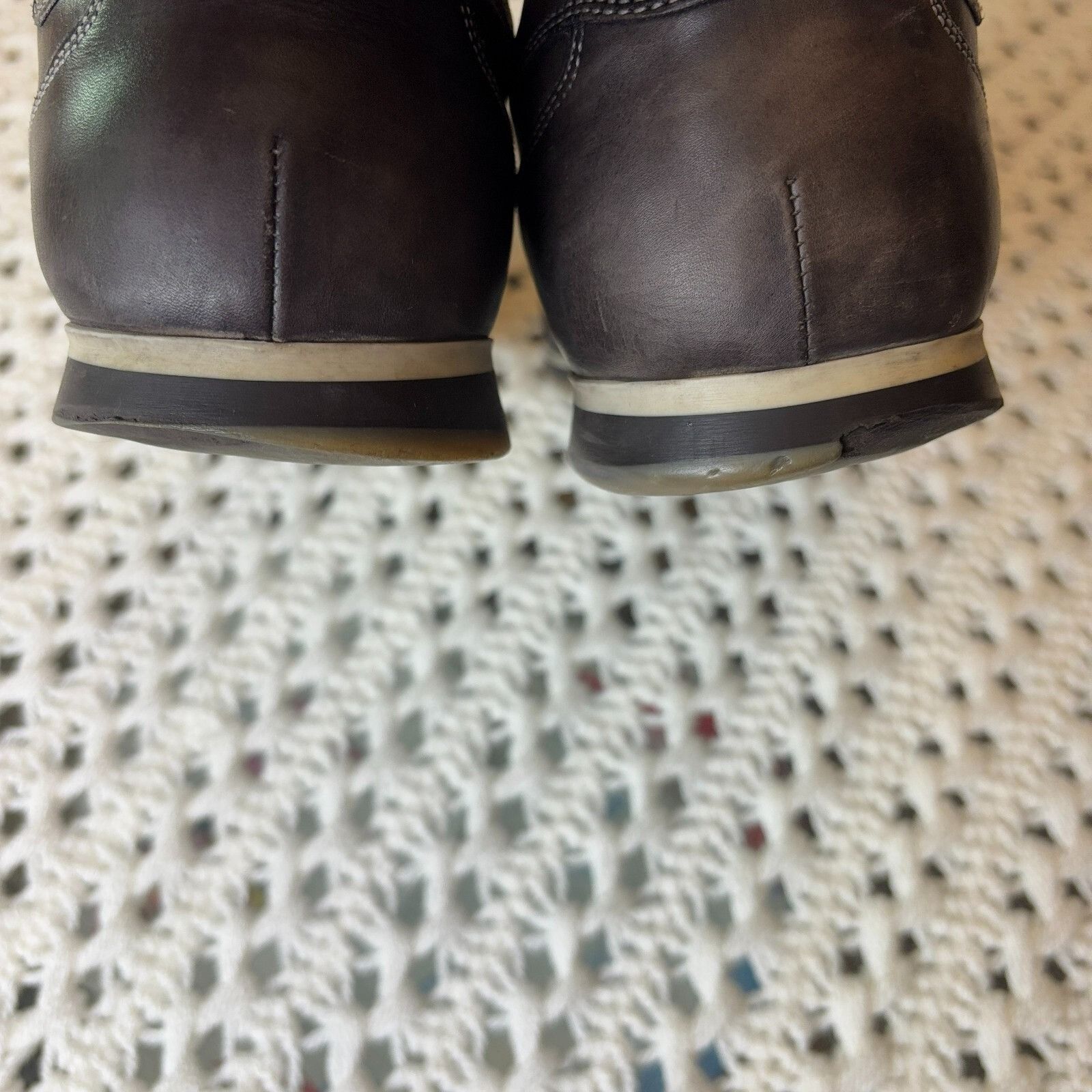Magnanni Magnanni Pueblo Men 11.5 Low Top Sneakers, Black Leather, Ca Size US 11.5 / EU 44-45 - 19 Thumbnail