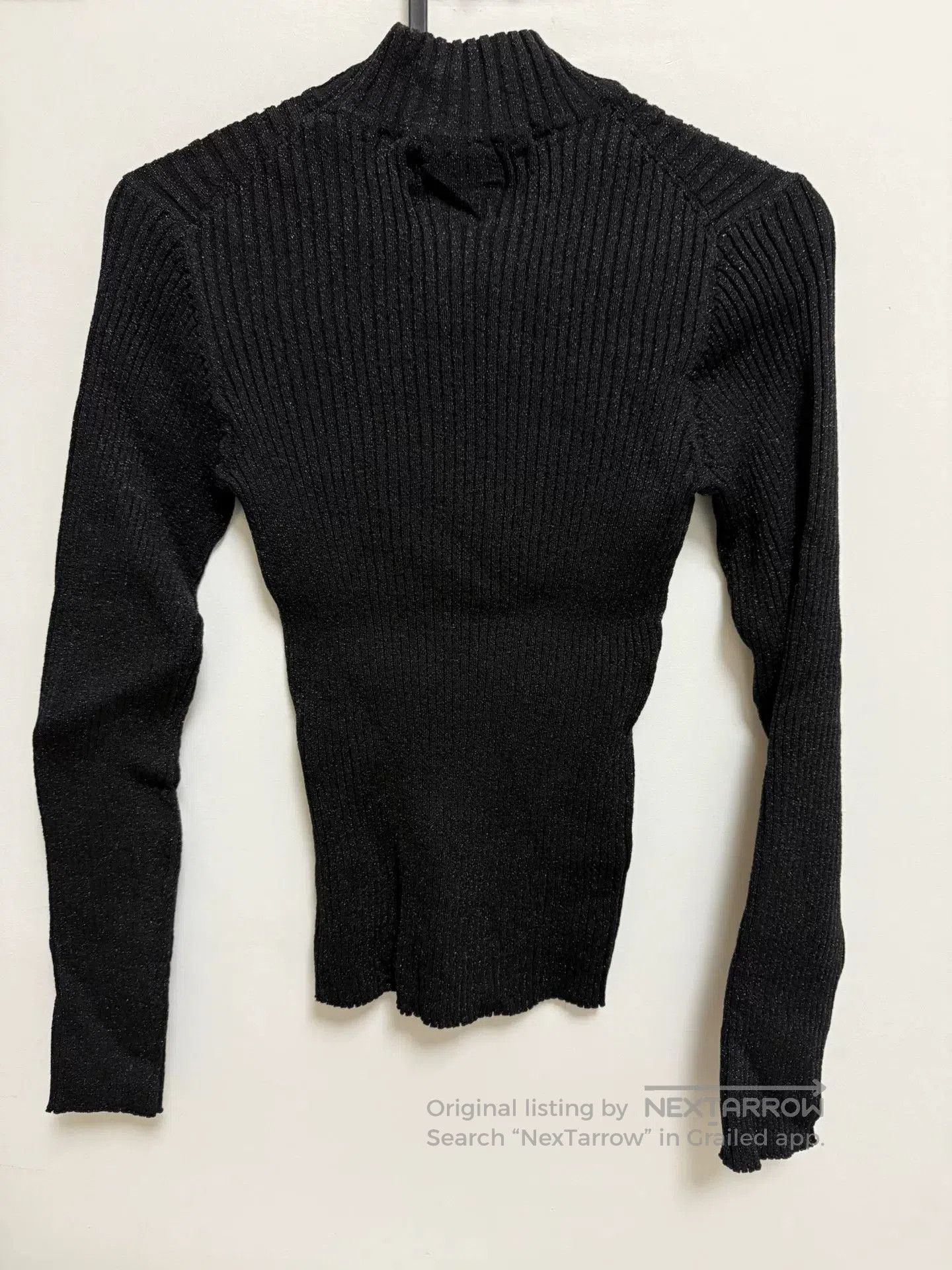 Markus Lupfer Markus Lupfer Black Knit Top. Size S / US 4 / IT 40 - 2 Thumbnail