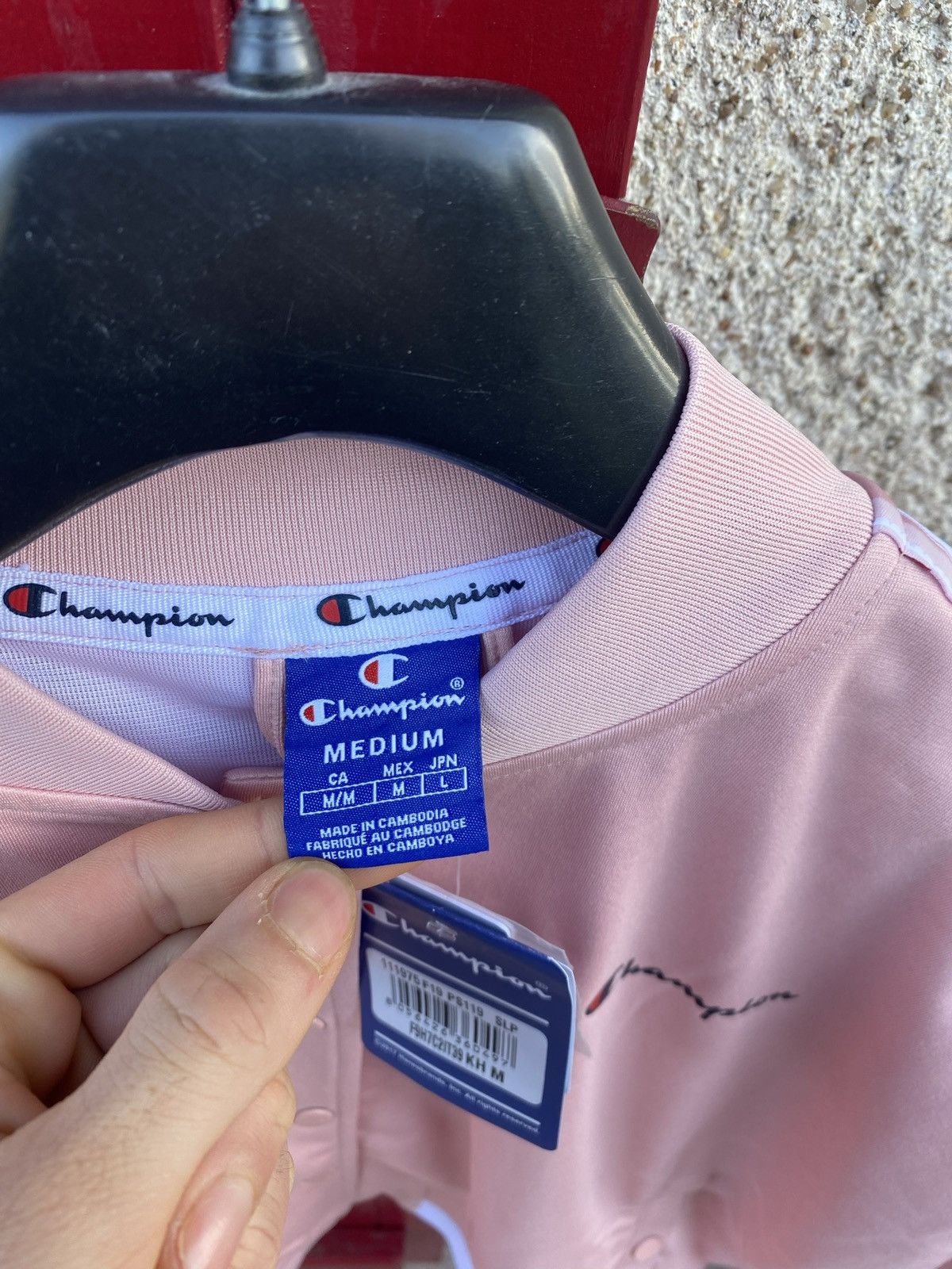 Champion Champion rochester jacket pink Size M / US 6-8 / IT 42-44 - 3 Thumbnail