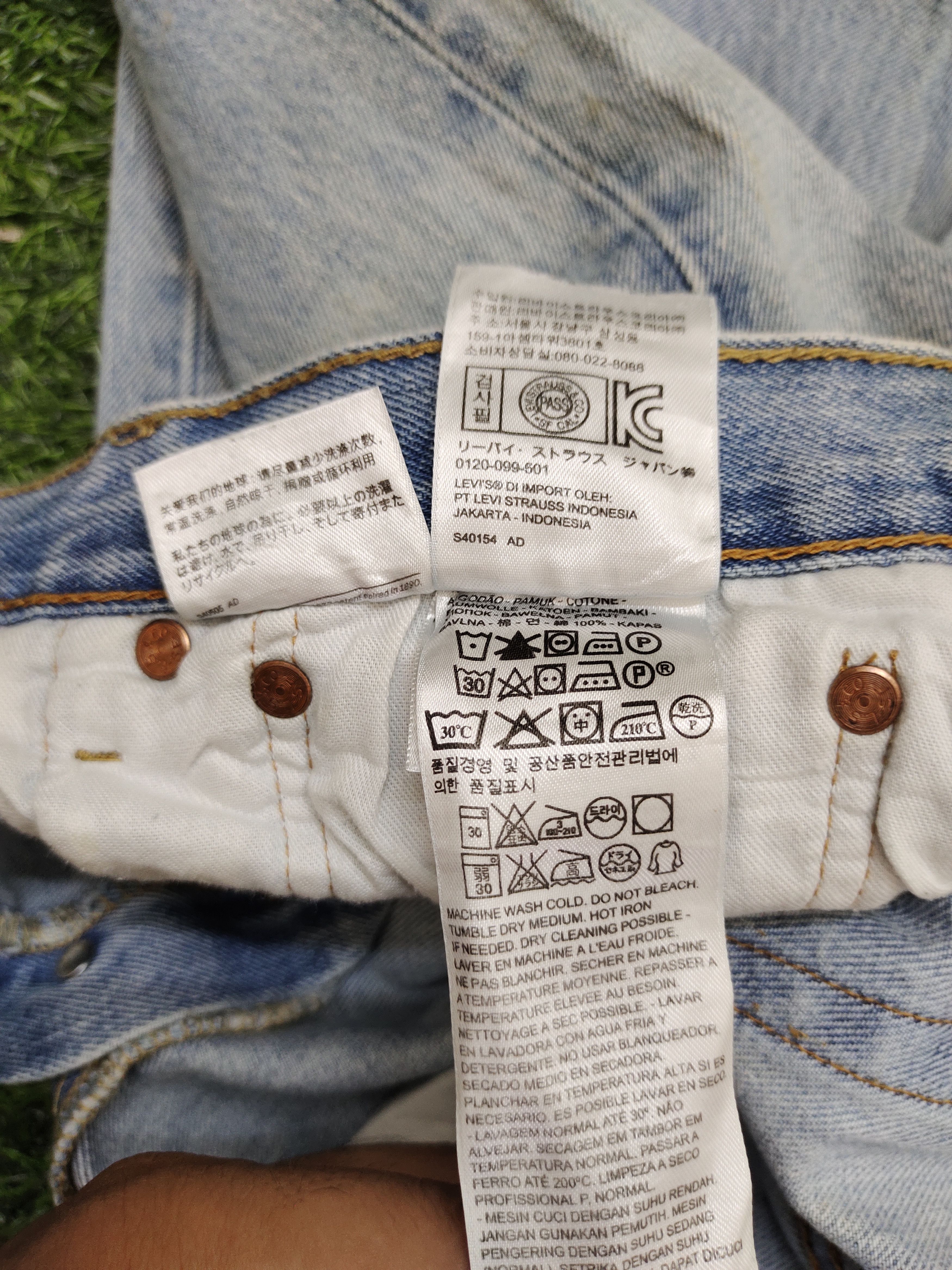 If Six Was Nine × Le Grande Bleu (L.G.B.) × Levi's Size 34x32