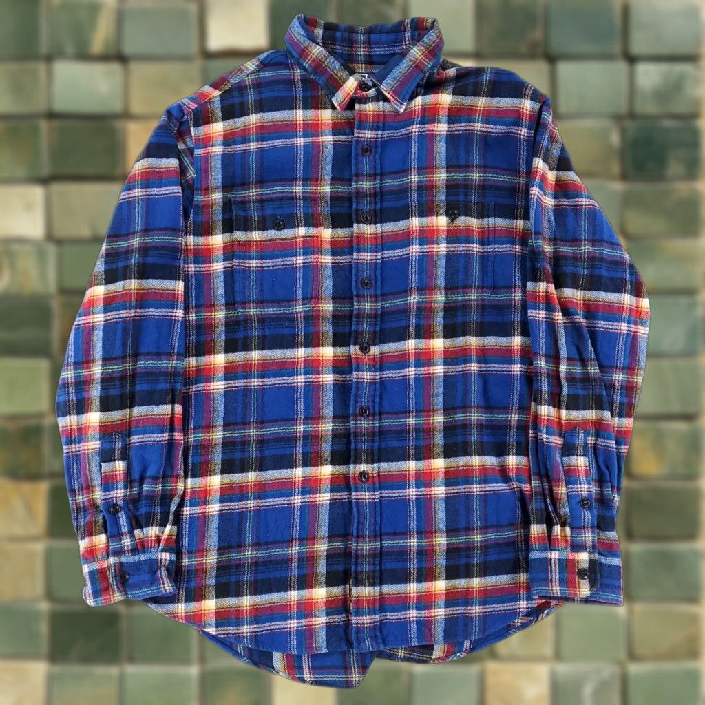 Polo Ralph Lauren Polo Ralph Lauren Shirt XL Men Heavyweight Flannel Plaid Button-Up Multicolor Long Sleeve Size US XL / EU 56 / 4 - 1 Thumbnail