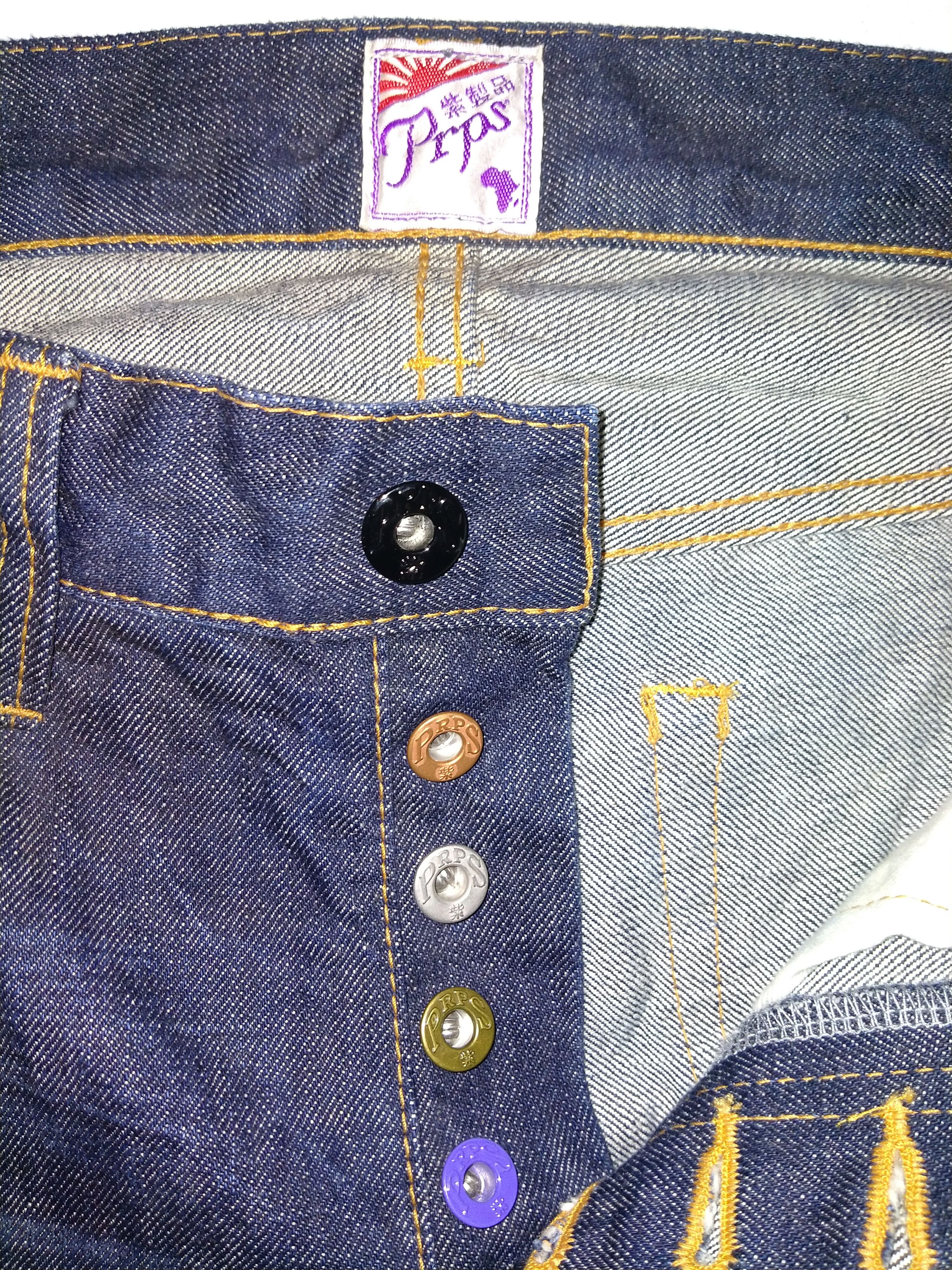 Prps Jeans PRPS Made in Japan P61 P06V - Taglia 31 Size US 31 - 4 Thumbnail