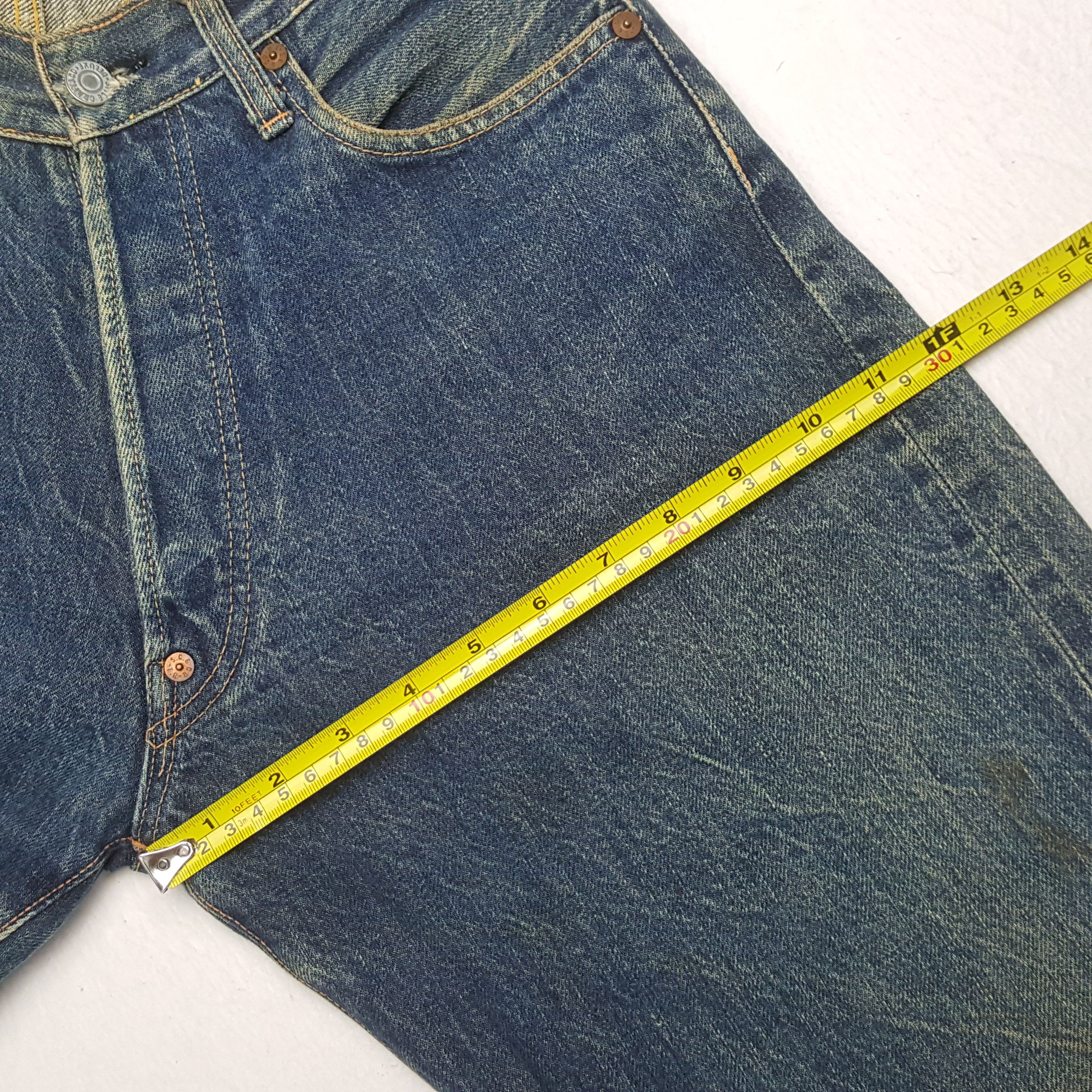 Evisu Evis Japanese Brand Streetwear Custom Daicock Jeans RR11 Size US 26 / EU 42 - 9 Thumbnail