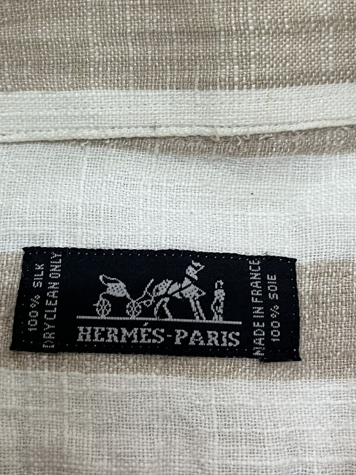 Hermes Vintage 80s hermes formal shirt Size US M / EU 48-50 / 2 - 7 Thumbnail