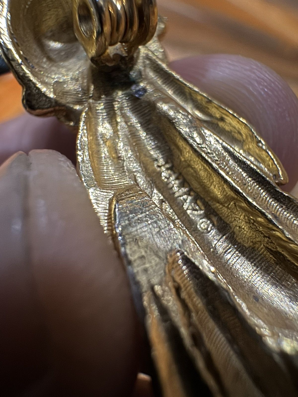 Jewelry JOMAZ JOSEPH MAZER PEACOCK MOTIVE BROOCH PIN Size ONE SIZE - 5 Thumbnail