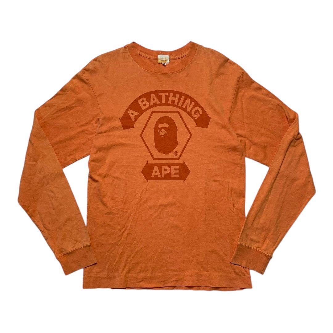 Vintage A Bathing Ape Long Sleeve Single Stitch Tee