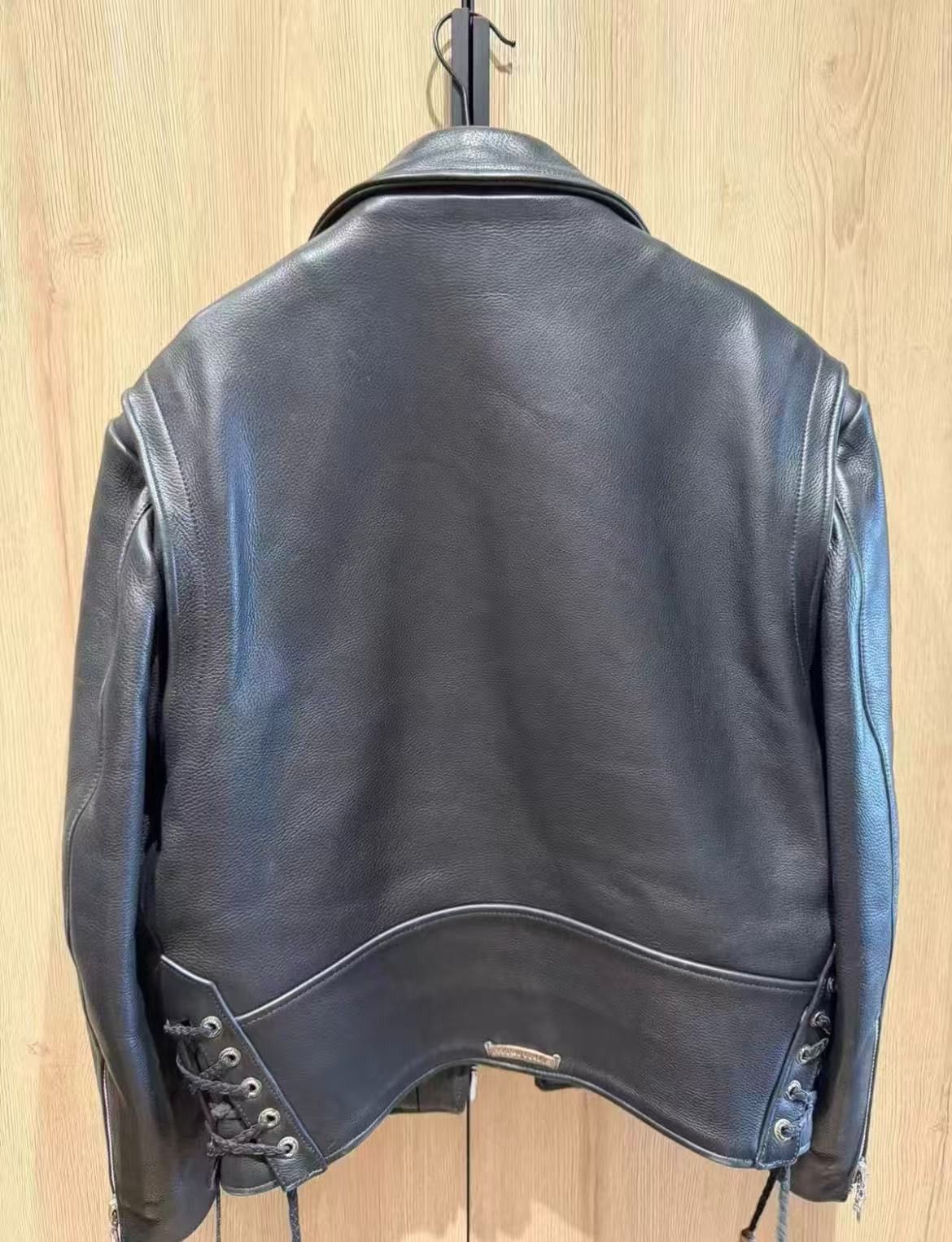 Chrome Hearts chrome hearts silver buckle leather biker jacket Size US L / EU 52-54 / 3 - 2 Thumbnail