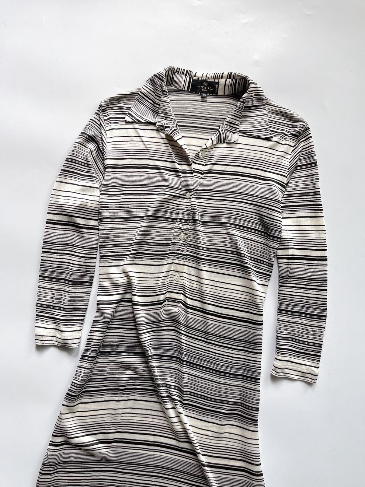 Etro Etro Milano rayon polo body dress Size M / US 6-8 / IT 42-44 - 2 Thumbnail