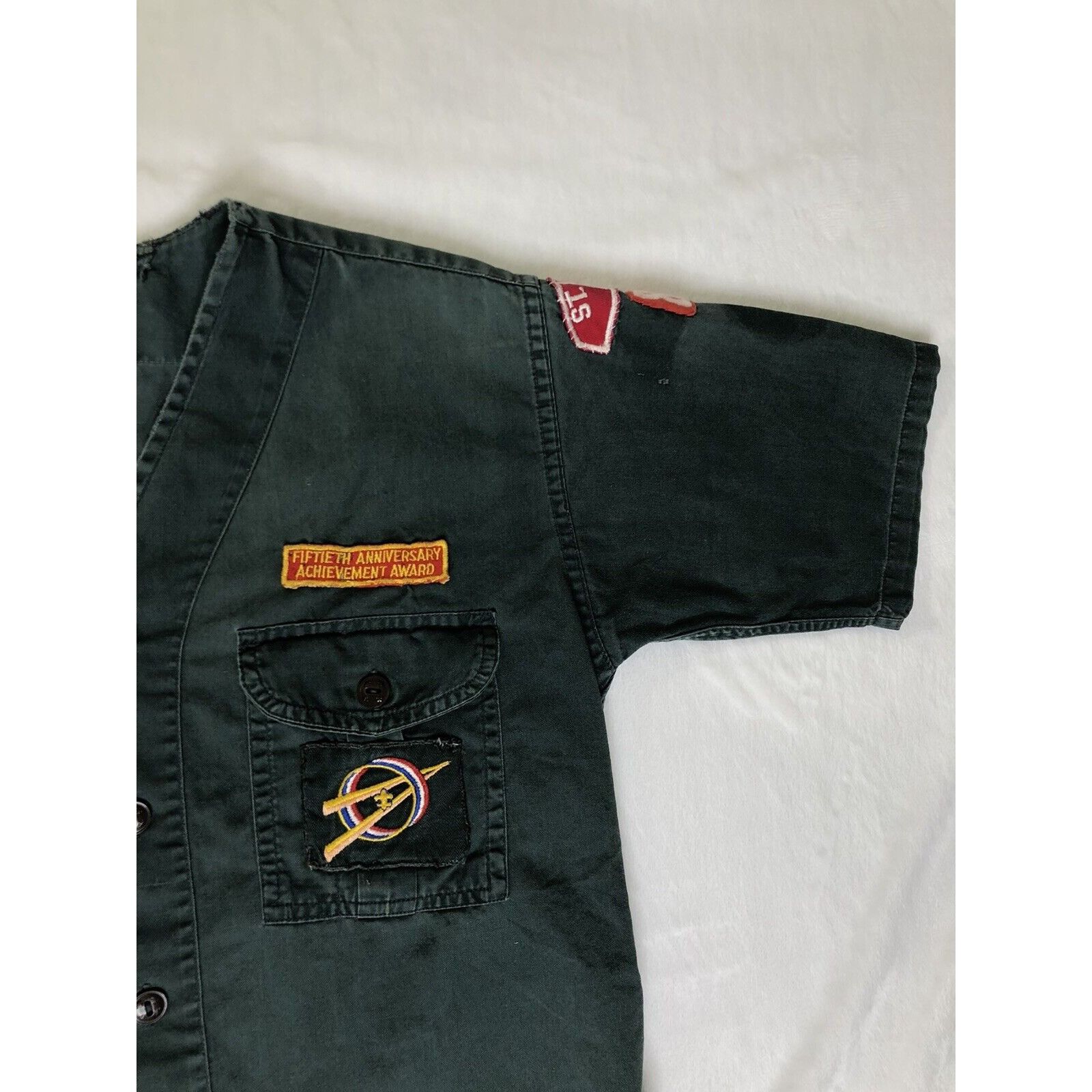 Vintage VTG Boy Scout Official Shirt Size M St Louis Area Council Mi Size US M / EU 48-50 / 2 - 3 Thumbnail