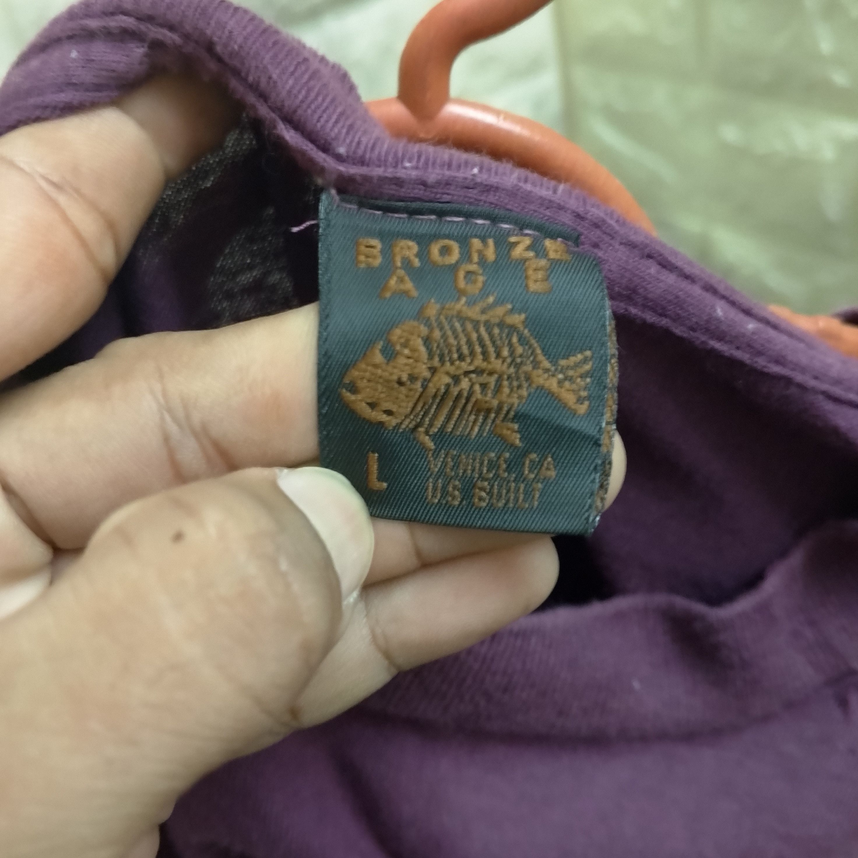 Vintage Vtg 90s Bronze Age USA Size US L / EU 52-54 / 3 - 4 Thumbnail