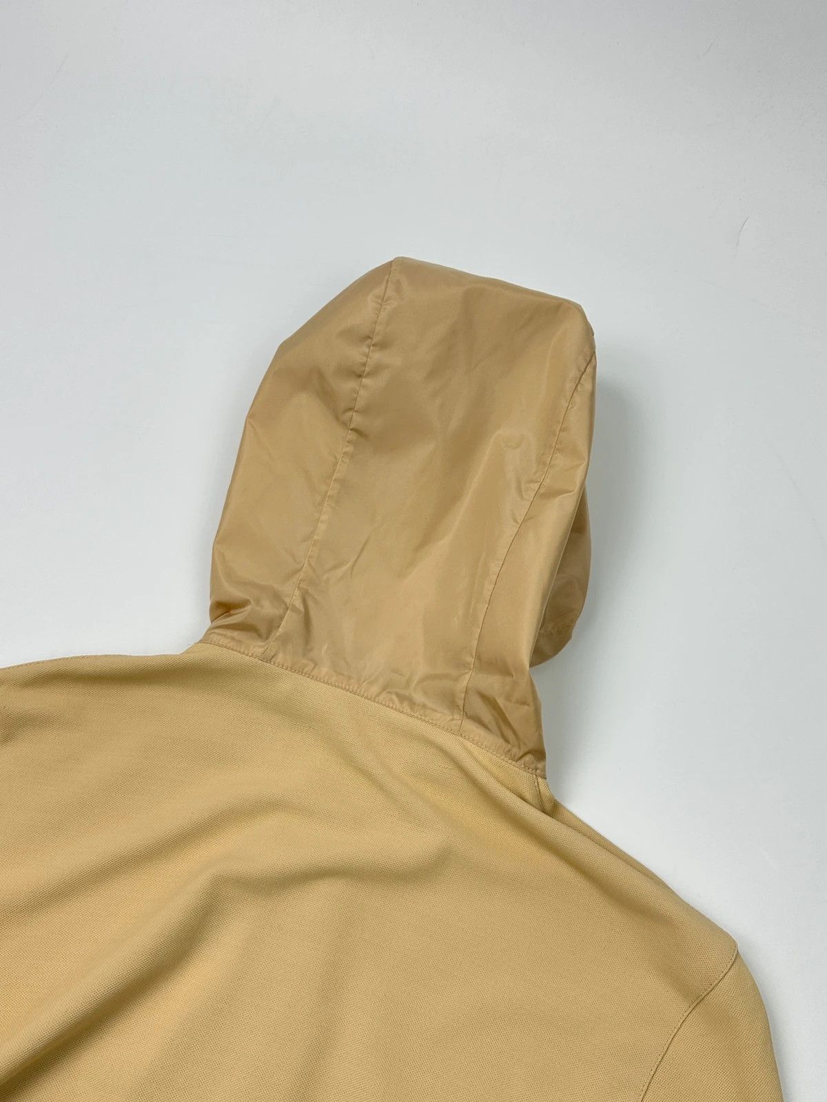 Prada Prada Sport SS2000 Mesh Beige Hooded Nylon Jacket Size S / US 4 / IT 40 - 6 Thumbnail