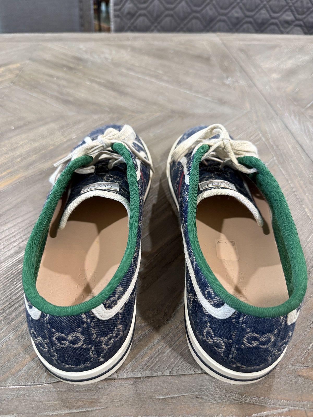 Gucci Gucci Blue Jean Tennis 1977 Size US 12 / EU 45 - 3 Thumbnail