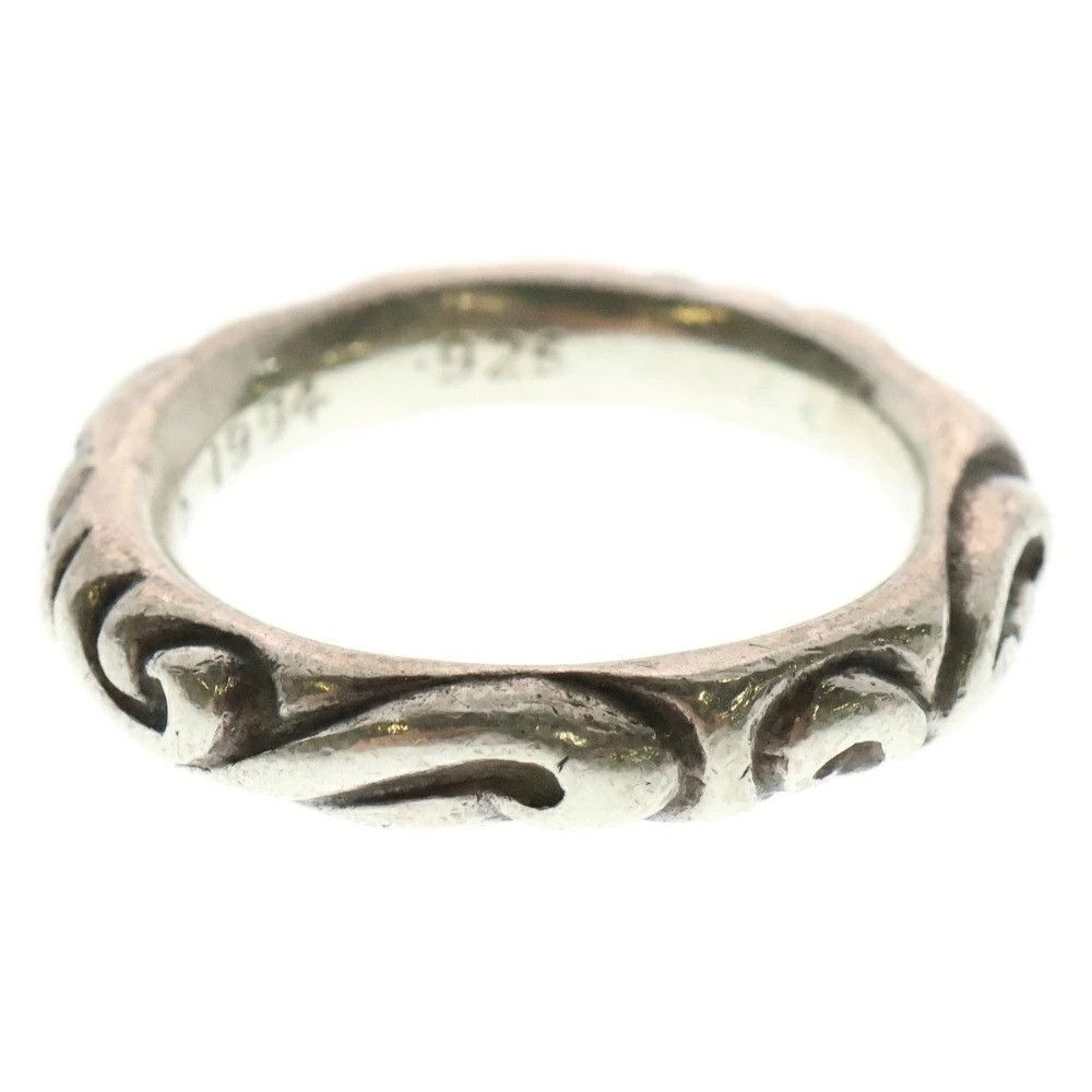 Chrome Hearts OFFER OK! 10 CHROME HEARTS SCROLL BAND RING silver Size ONE SIZE - 6 Thumbnail