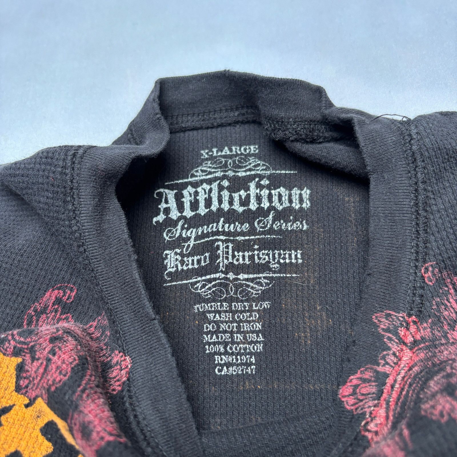 Affliction Affliction Signature Series Karo Parisyan Heat Thermal XL Size US XL / EU 56 / 4 - 5 Thumbnail