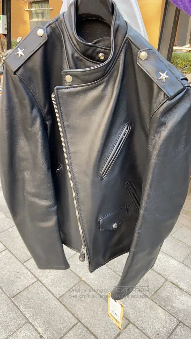 Schott Schott Leather coat Size US XXL / EU 58 / 5 - 9 Thumbnail