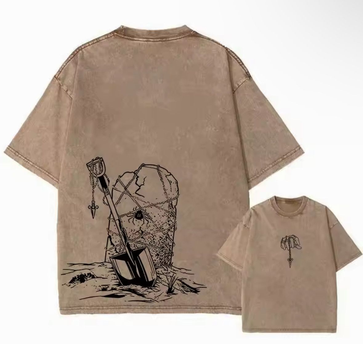 Japanese Brand Y2K Vintage Washed Attack On Titan Short Sleeve T-Shirt Size US M / EU 48-50 / 2 - 1 Thumbnail
