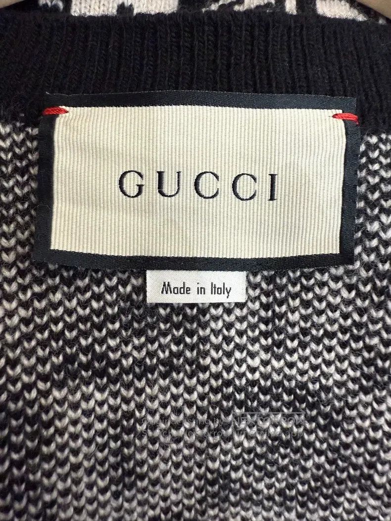 Gucci Gucci Red and white colour-matched diamond check coat Size L / US 10 / IT 46 - 4 Thumbnail