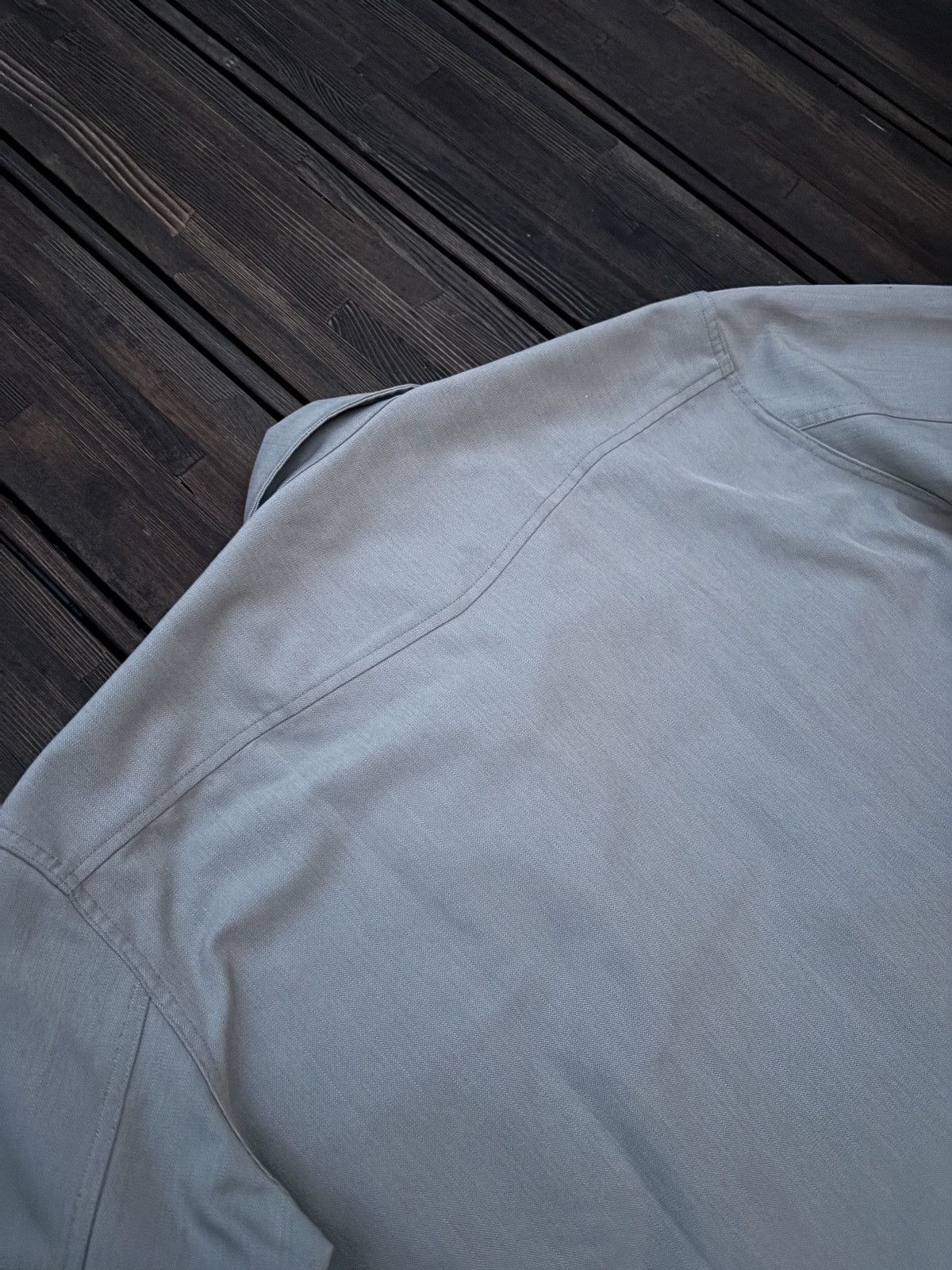 Our Legacy Our Legacy Frontier Shirt Lucid Pistachio Rural Wool Size US M / EU 48-50 / 2 - 12 Thumbnail