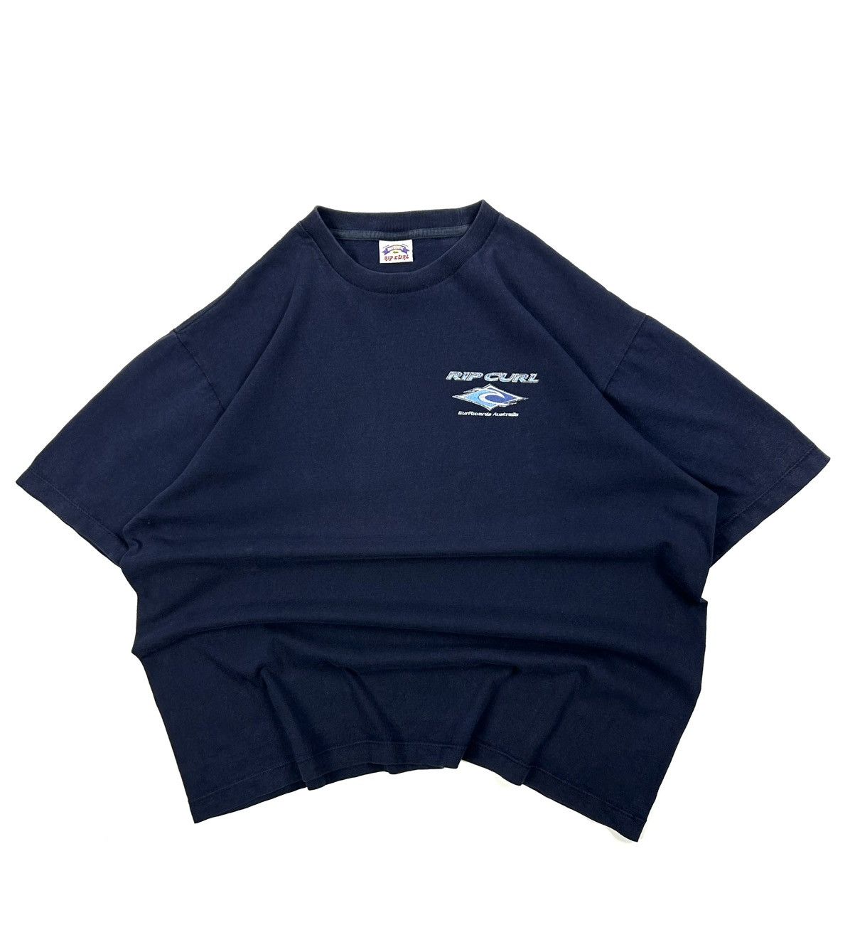 Rip Curl rare 90s Rip Curl Surfboards Australia Tee Navy Vintage Size US L / EU 52-54 / 3 - 2 Thumbnail