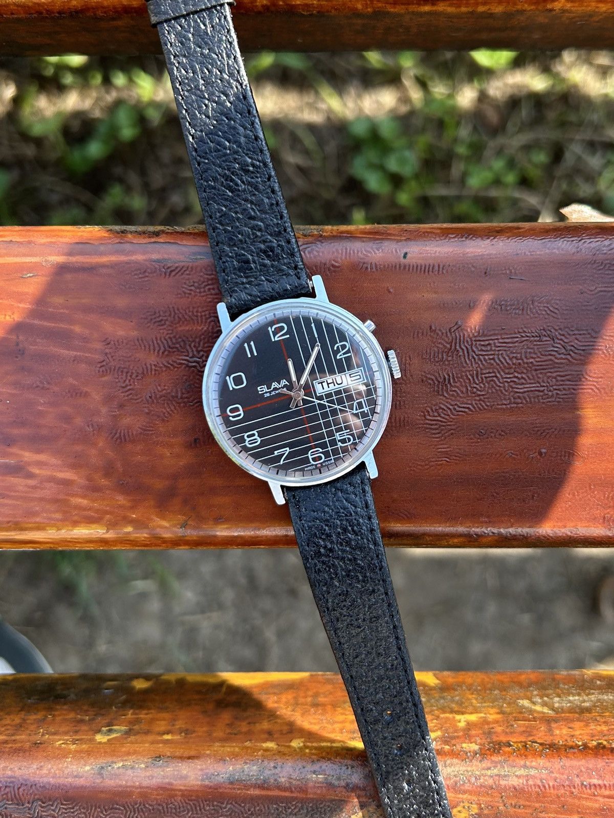 Vintage Vintage Watch Slava USSR Soviet Mechanical 1980s Size ONE SIZE - 21 Thumbnail