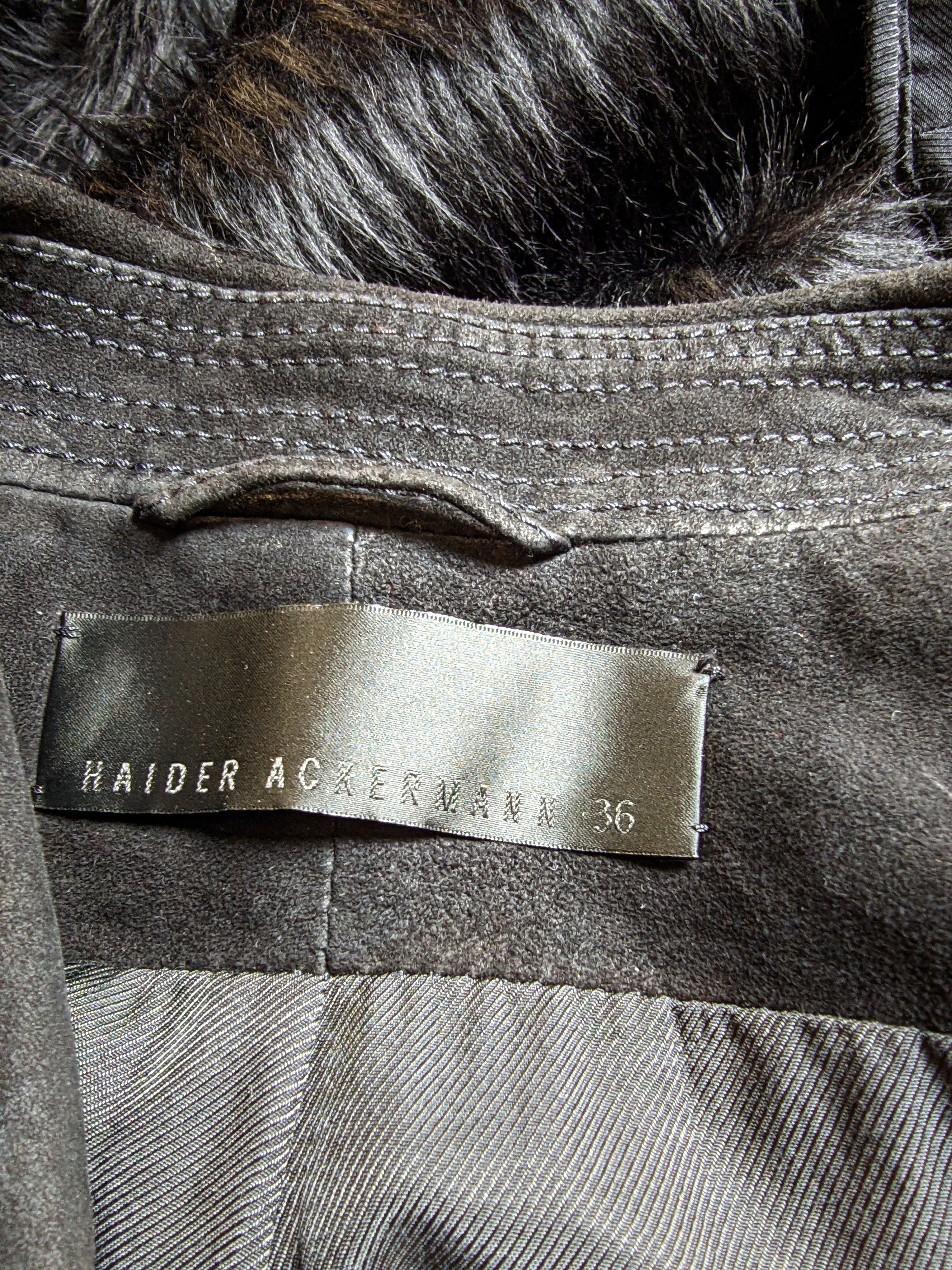 Haider Ackermann haider ackermann leather jacket Size M / US 6-8 / IT 42-44 - 4 Thumbnail