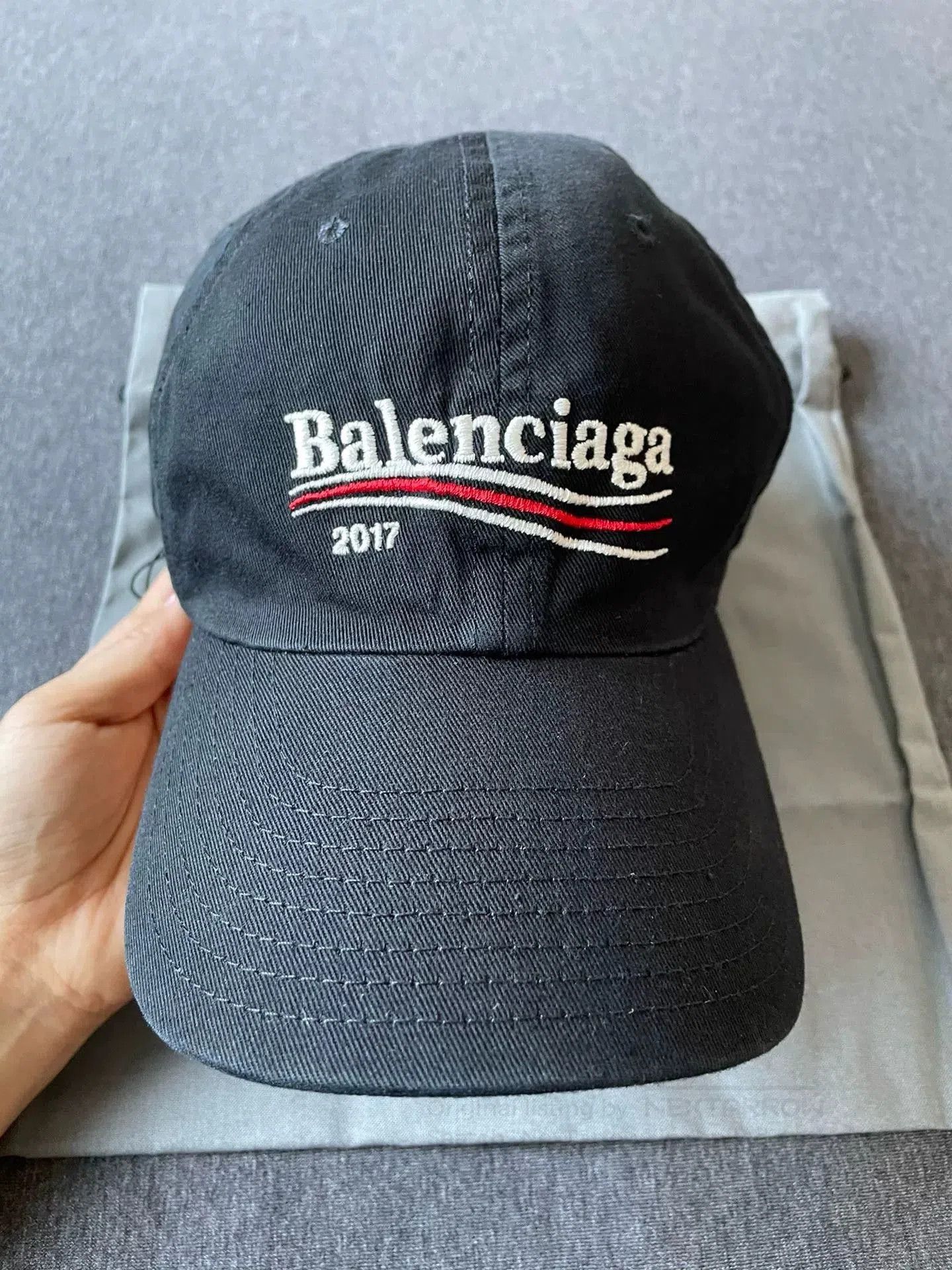 Balenciaga Balenciaga Embroidered Logo Baseball Cap. Size ONE SIZE - 2 Thumbnail
