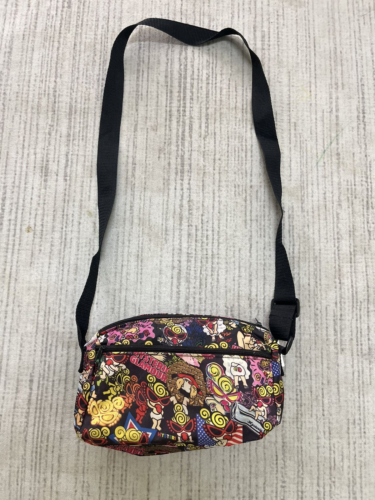 Hysteric Glamour × Undercover Vintage 90s Hysteric glamour sling bag Size ONE SIZE - 2 Thumbnail