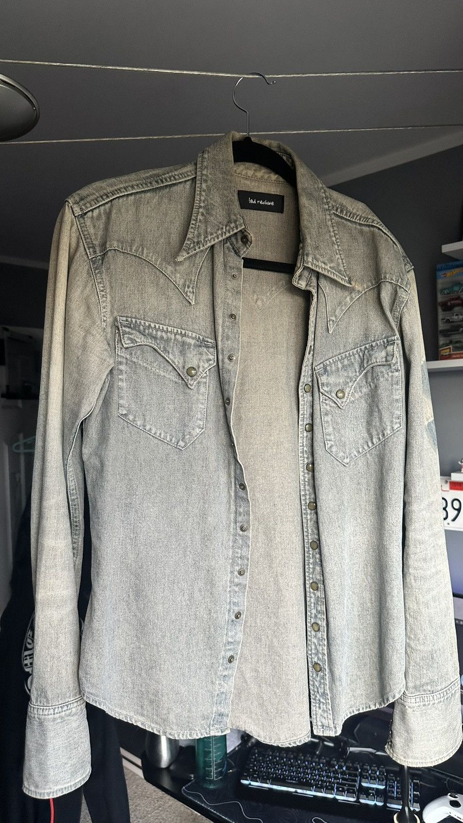 Other medium fitted Led Rechwe japanese designer archive button up Size US M / EU 48-50 / 2 - 1 Thumbnail