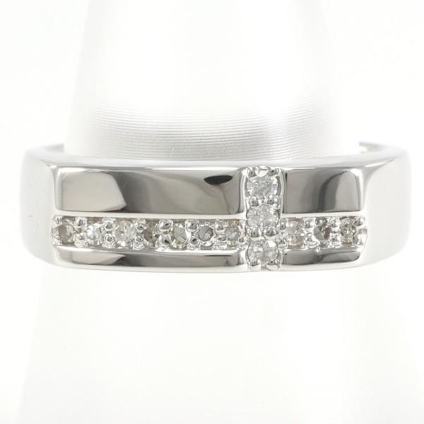 Other Other PT900 Platinum Diamond Ring Size 13 Metal Ring in Excellent Condition Size ONE SIZE - 1 Thumbnail