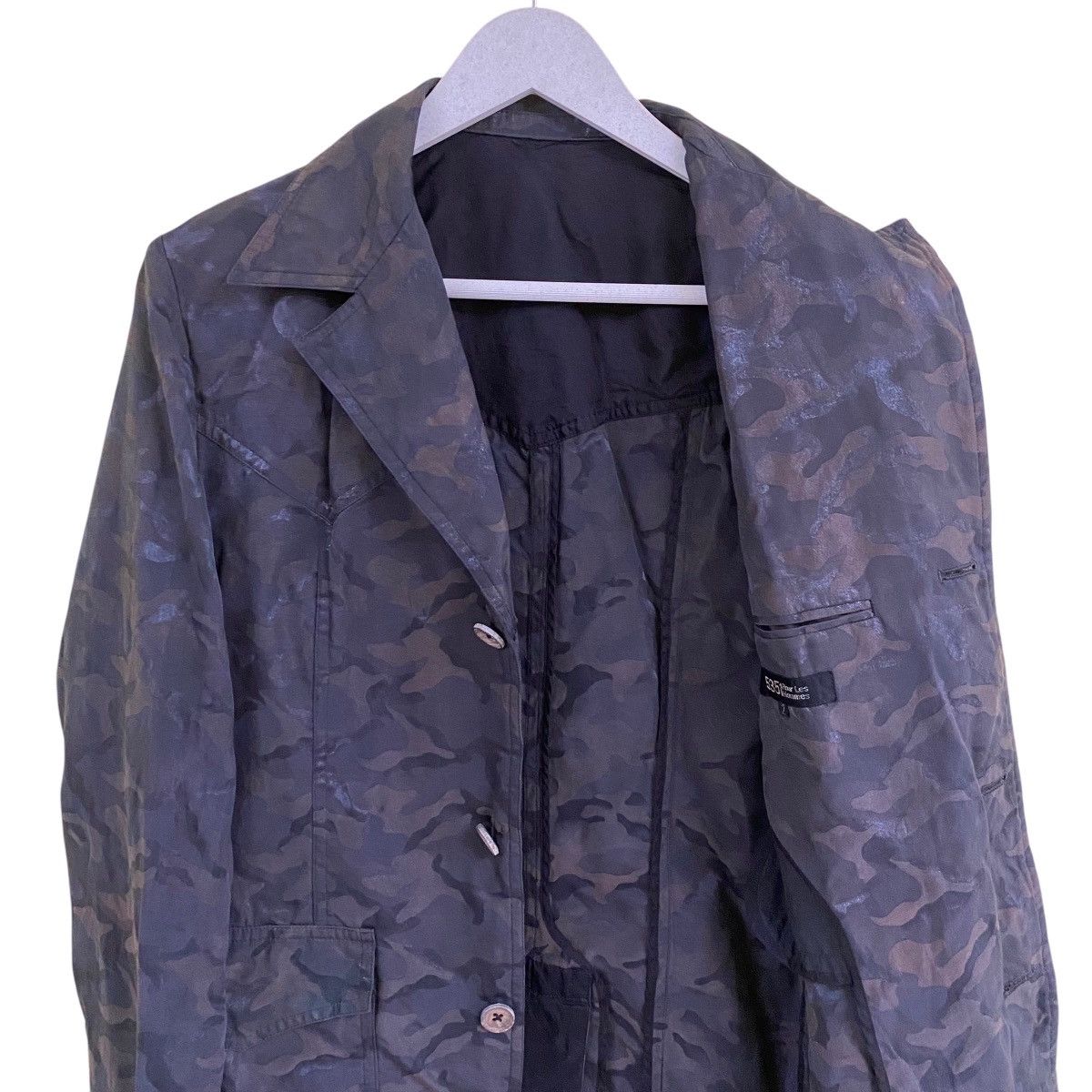 5351 POUR LES HOMMES × Designer × Japanese Brand 💥 5351 Pour Les Homme Japan Camou Jacket Size US M / EU 48-50 / 2 - 4 Thumbnail