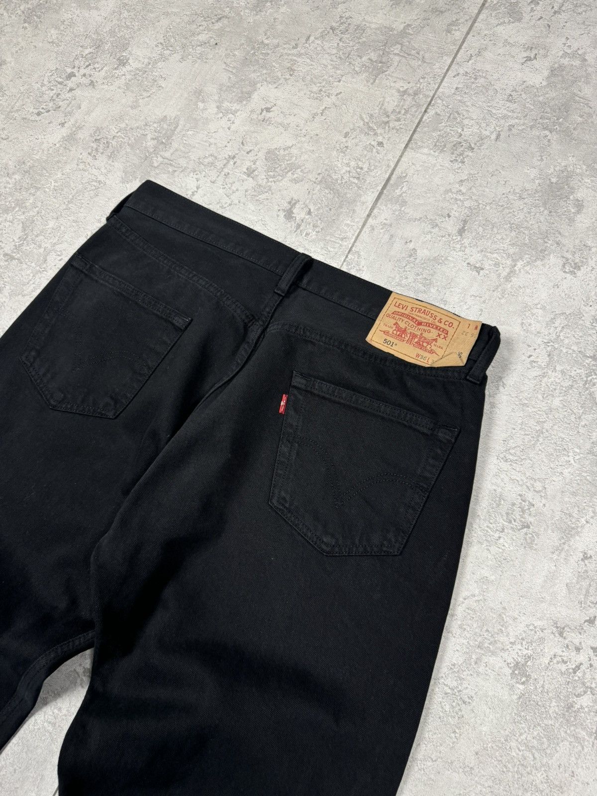 Levi's Levi's 501 Black Jeans W36 L32 Size US 36 / EU 52 - 5 Thumbnail
