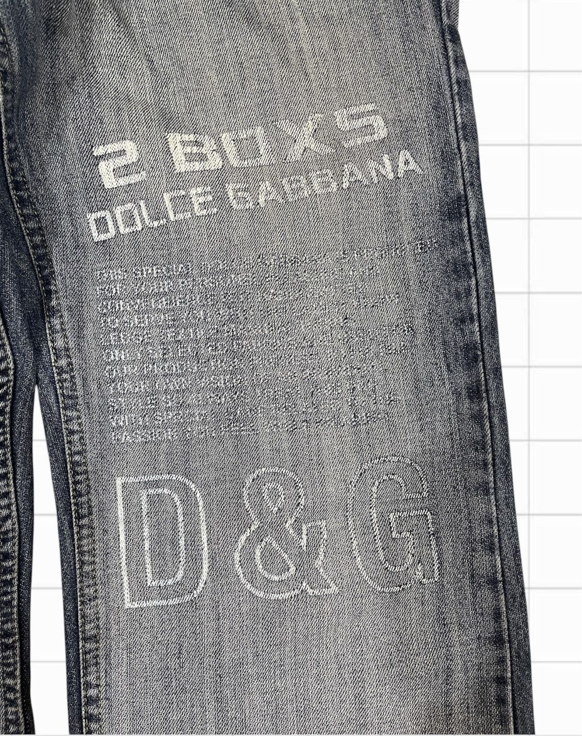 Designer × Dolce & Gabbana × Vintage Vintage Dolce & Gabbana Archive FW05 Jeans Size US 33 - 3 Thumbnail
