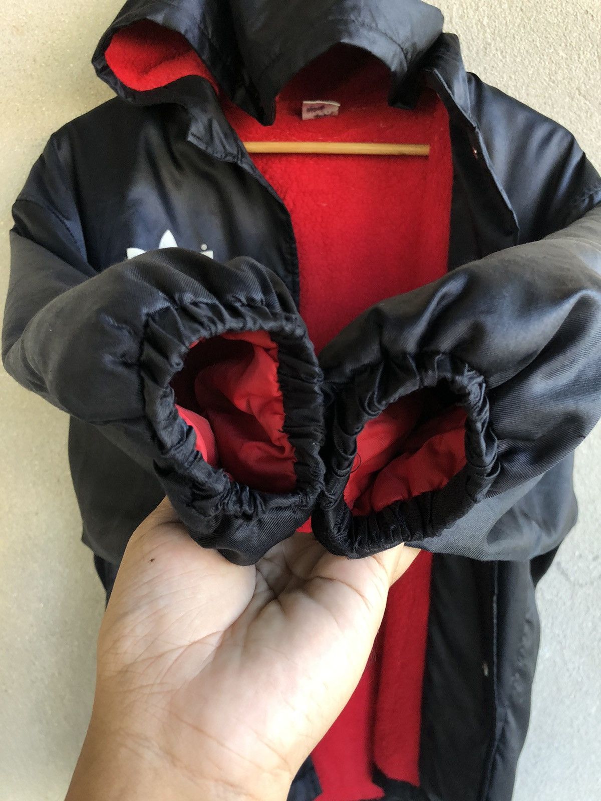 Adidas × Vintage Vintage Adidas big logo jacket Size M / US 6-8 / IT 42-44 - 5 Thumbnail
