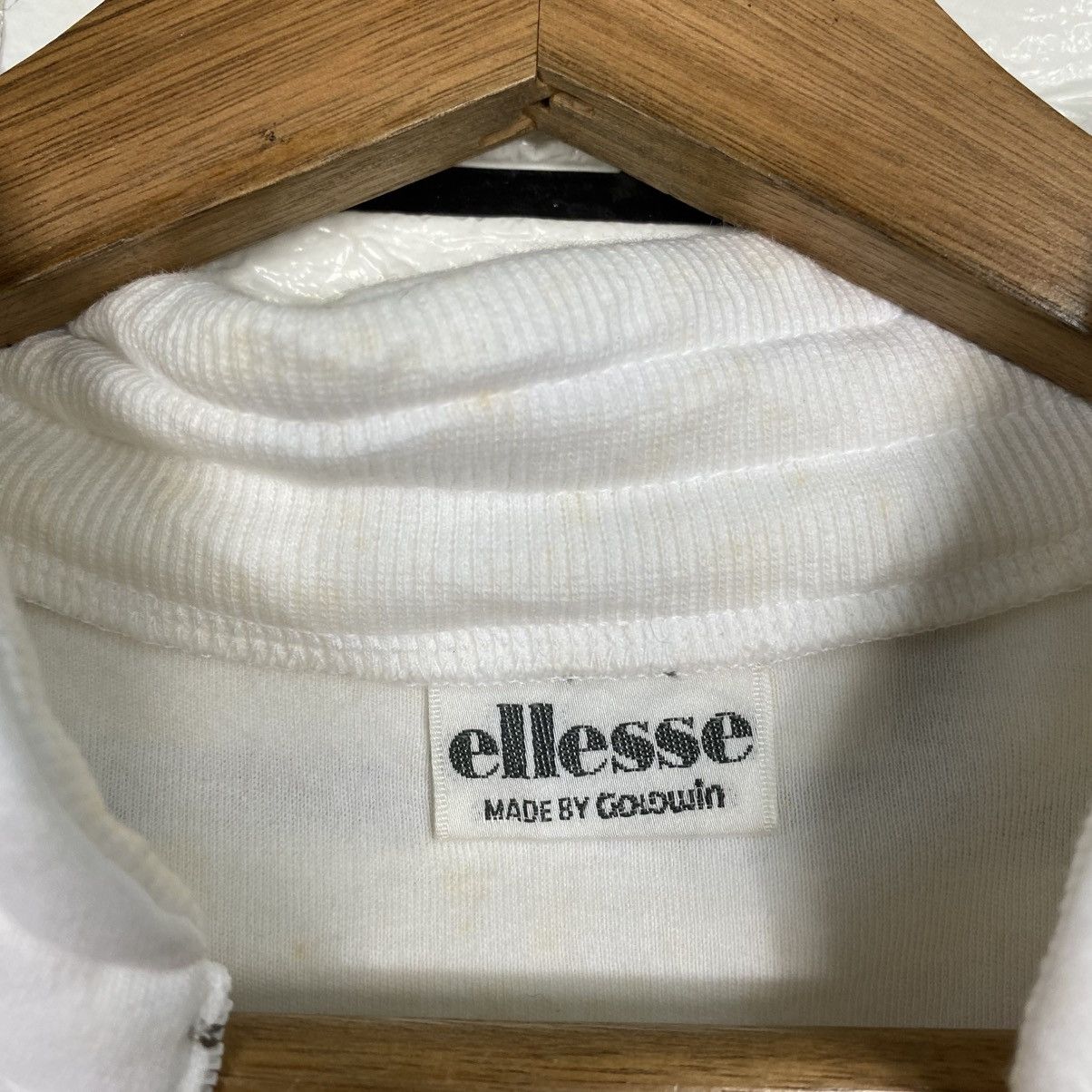 Ellesse Vintage Anorak Half Zipper Ellesse Spell Out Big Logo Size US M / EU 48-50 / 2 - 17 Thumbnail
