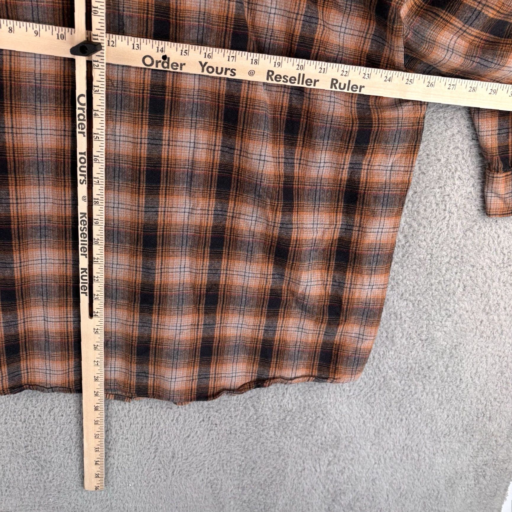 West Coast Choppers Jesse James West Coast Choppers Shirt Mens XL Plaid Flannel Western Pearl Snap Button-Up Size US XL / EU 56 / 4 - 5 Thumbnail