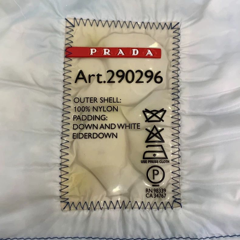 Prada Prada Blue stand-up collar zipper down jacket 2501-Nextarro Size US S / EU 44-46 / 1 - 5 Thumbnail