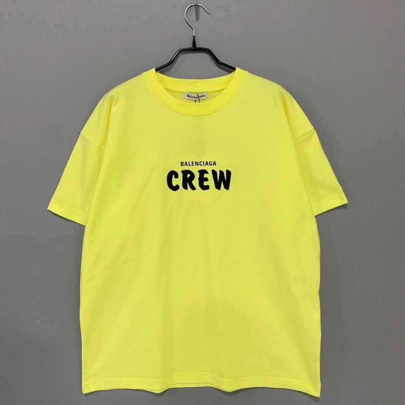 Balenciaga Balenciaga CREW monogram short sleeves Size US XL / EU 56 / 4 - 1 Thumbnail