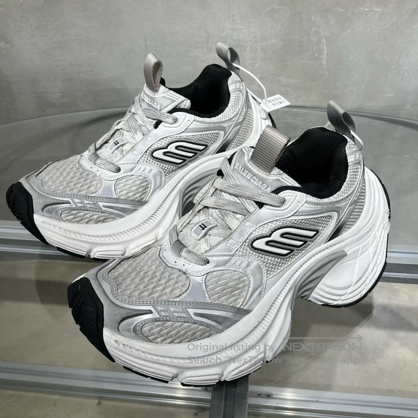 Balenciaga Balenciaga White dad shoes Size US 5.5 / IT 35.5 - 1 Thumbnail